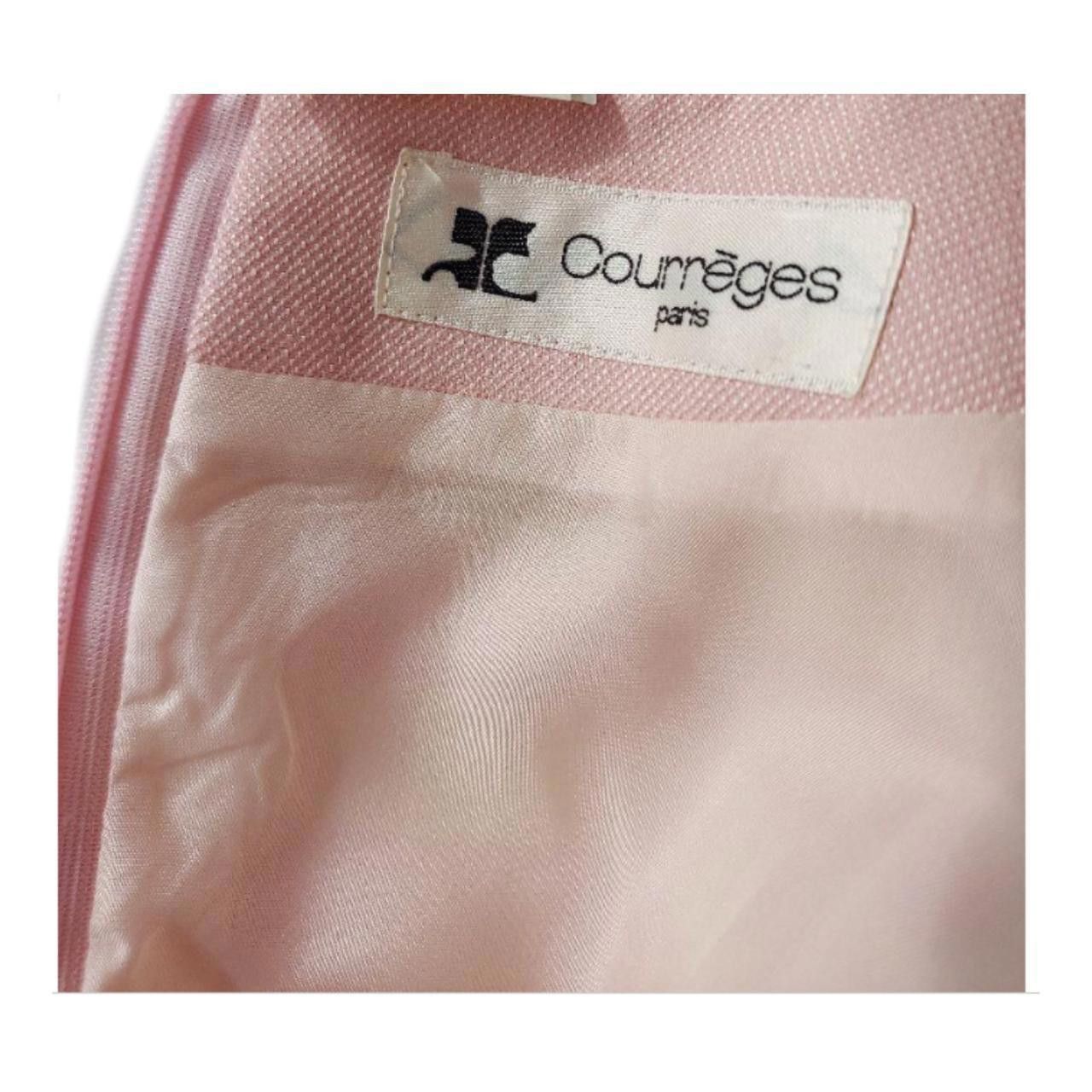 Courreges Courreges Checkered LS Bow Midi Dress Size S / US 4 / IT 40 - 2 Thumbnail