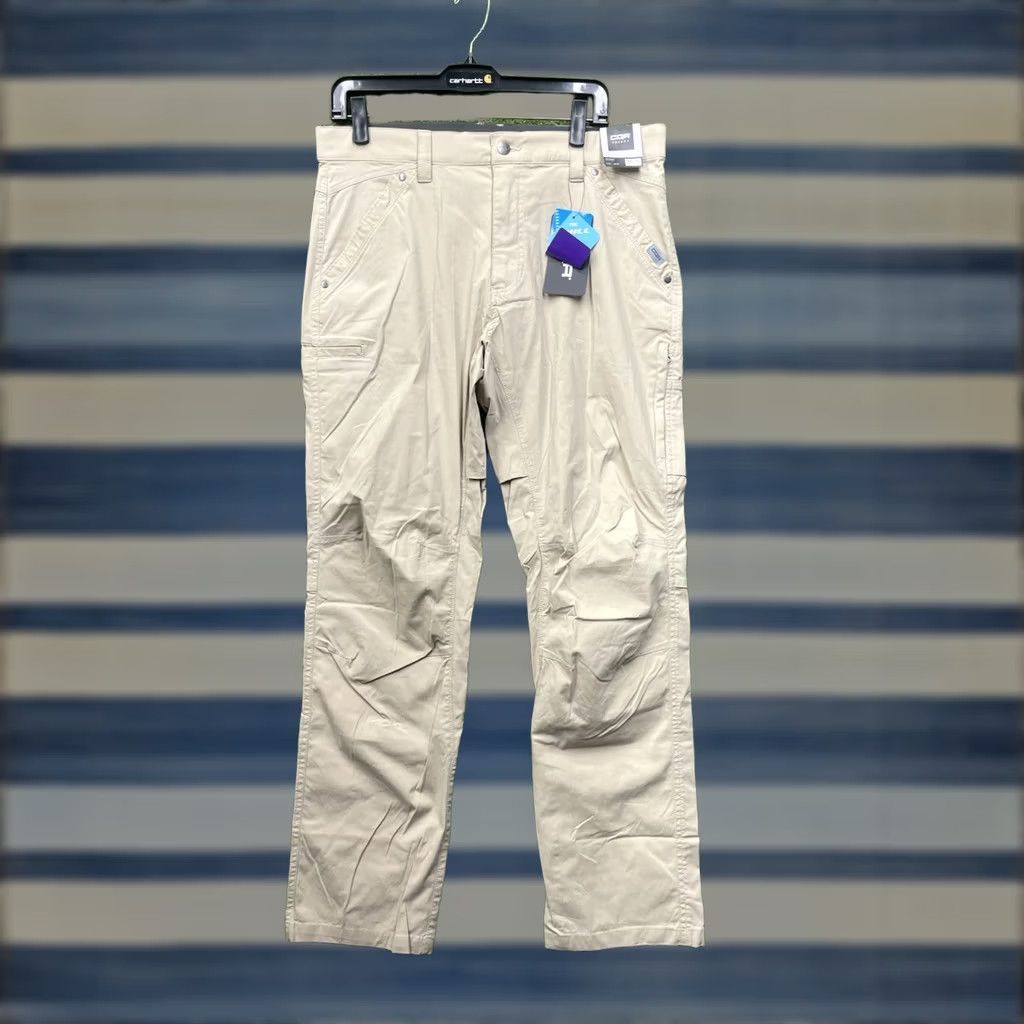 Vintage CQR Pants Mens 38x32 Beige Sedona Series Outdoor Hiking Stretch Nylon TXP805 (No new info; title kept as original words) Size US 38 / EU 54 - 1 Thumbnail