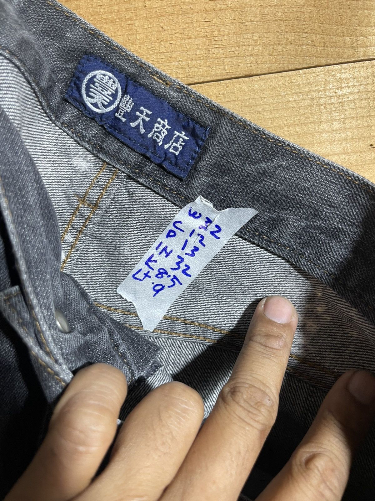 Japanese Brand Vintage buden embroidery distressed jeans Size US 32 / EU 48 - 8 Thumbnail
