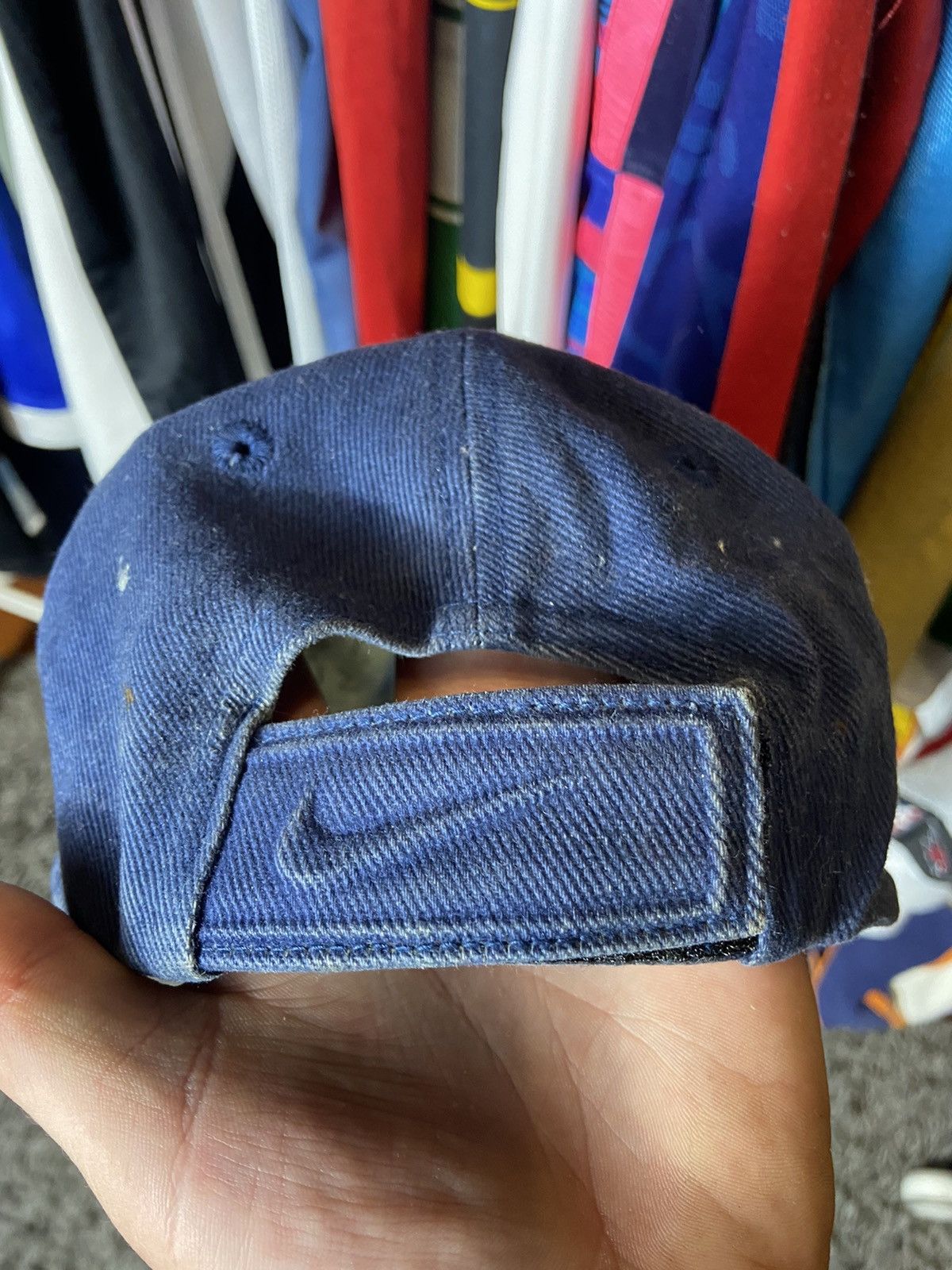 Nike × Vintage NIKE VINTAGE Y2K EMBOIDERED LOGO RAP CAP Size ONE SIZE - 4 Thumbnail