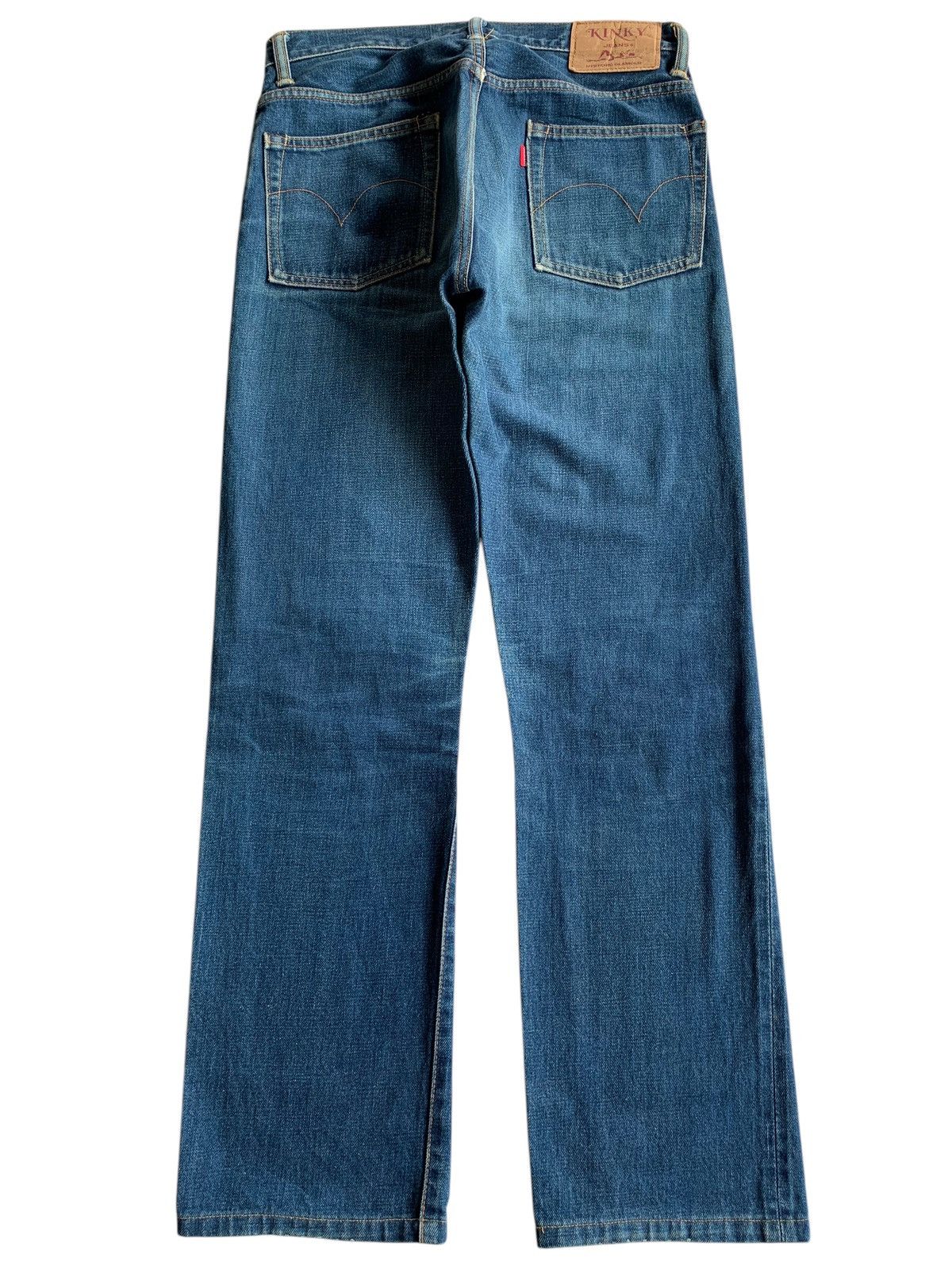 Hysteric Glamour VINTAGE HYSTERIC GLAMOUR KINKY SELVEDGE JAPANESE DENIM Size US 29 - 2 Thumbnail