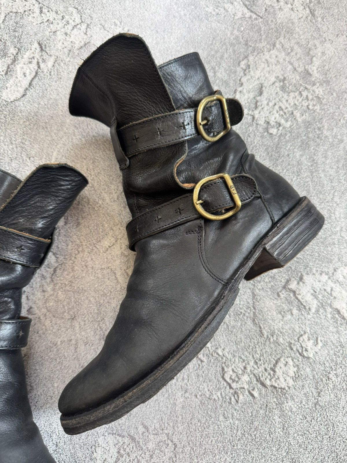 Fiorentini + Baker Fiorentini + Baker leather boots rider ankle eli moto Size US 7.5 / IT 37.5 - 6 Thumbnail