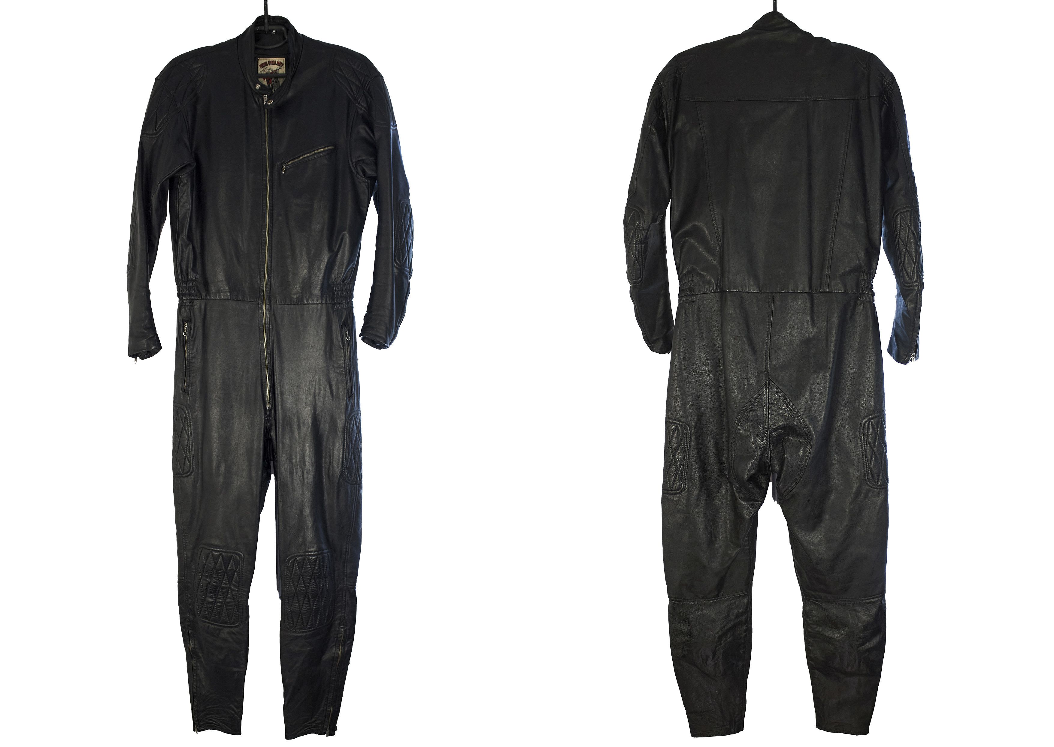 Japanese Brand Rare vintage leather motorcycle overalls suit 80s 90s Size US M / EU 48-50 / 2 - 23 Thumbnail