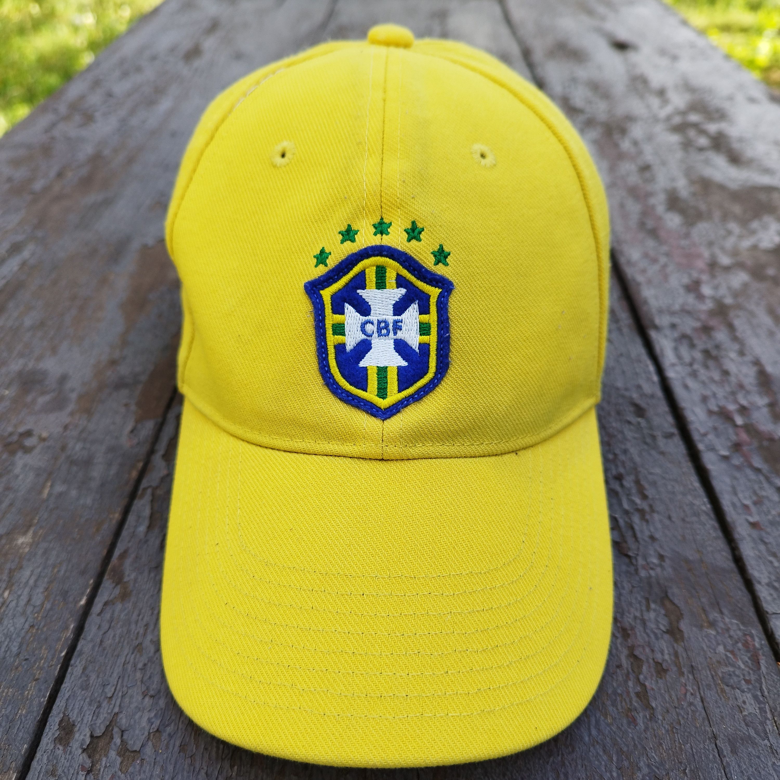 Nike Vintage Nike Brazil National Football Team Adjustable Cap Size ONE SIZE - 2 Thumbnail