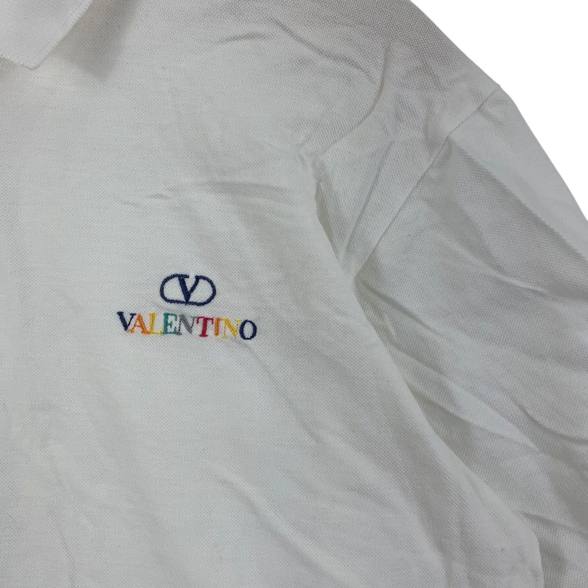 Valentino Vintage VALENTINO ITALY STUDIO Collection Polo Tee Shirt Size US M / EU 48-50 / 2 - 4 Thumbnail