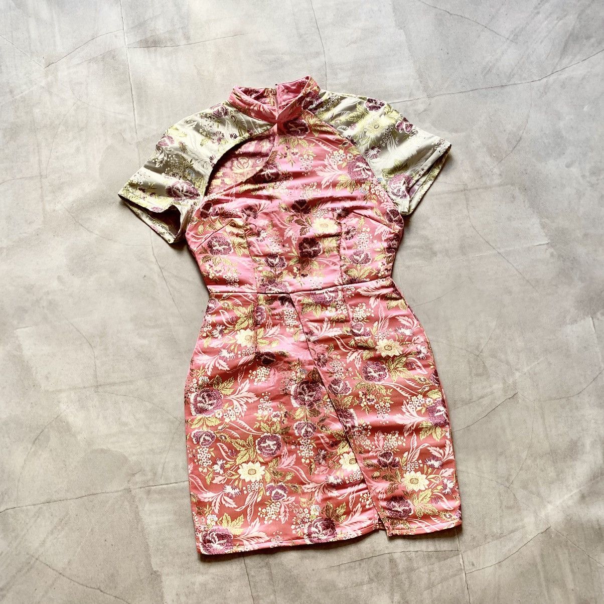 Hysteric Glamour Japan Traditional Geisha Flower Floral Vintage Midi Dress Size M / US 6-8 / IT 42-44 - 1 Thumbnail