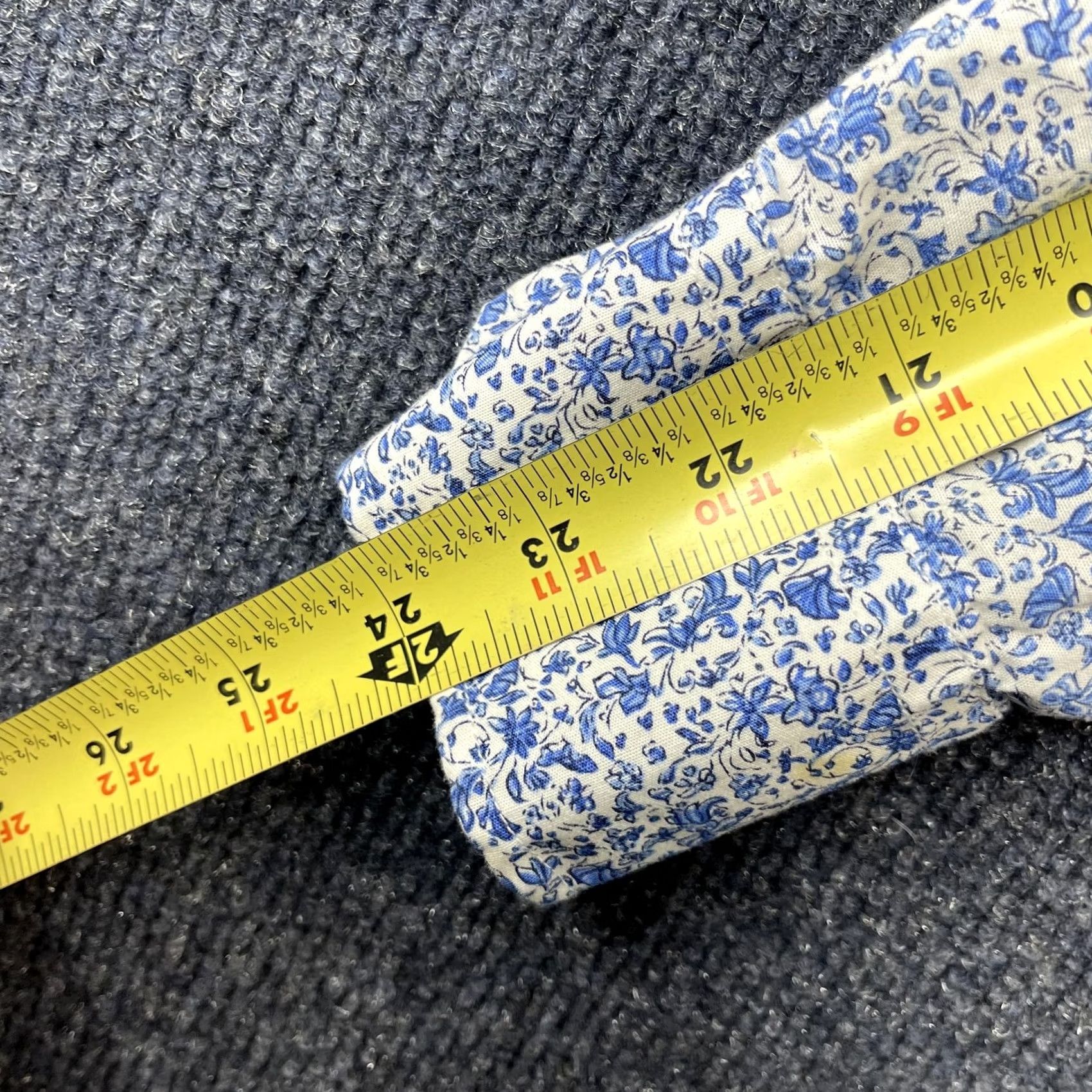 Ben Sherman Ben Sherman Shirt Mens XL Blue Floral Print Button Down Long Sleeve Casual Size US XL / EU 56 / 4 - 6 Thumbnail
