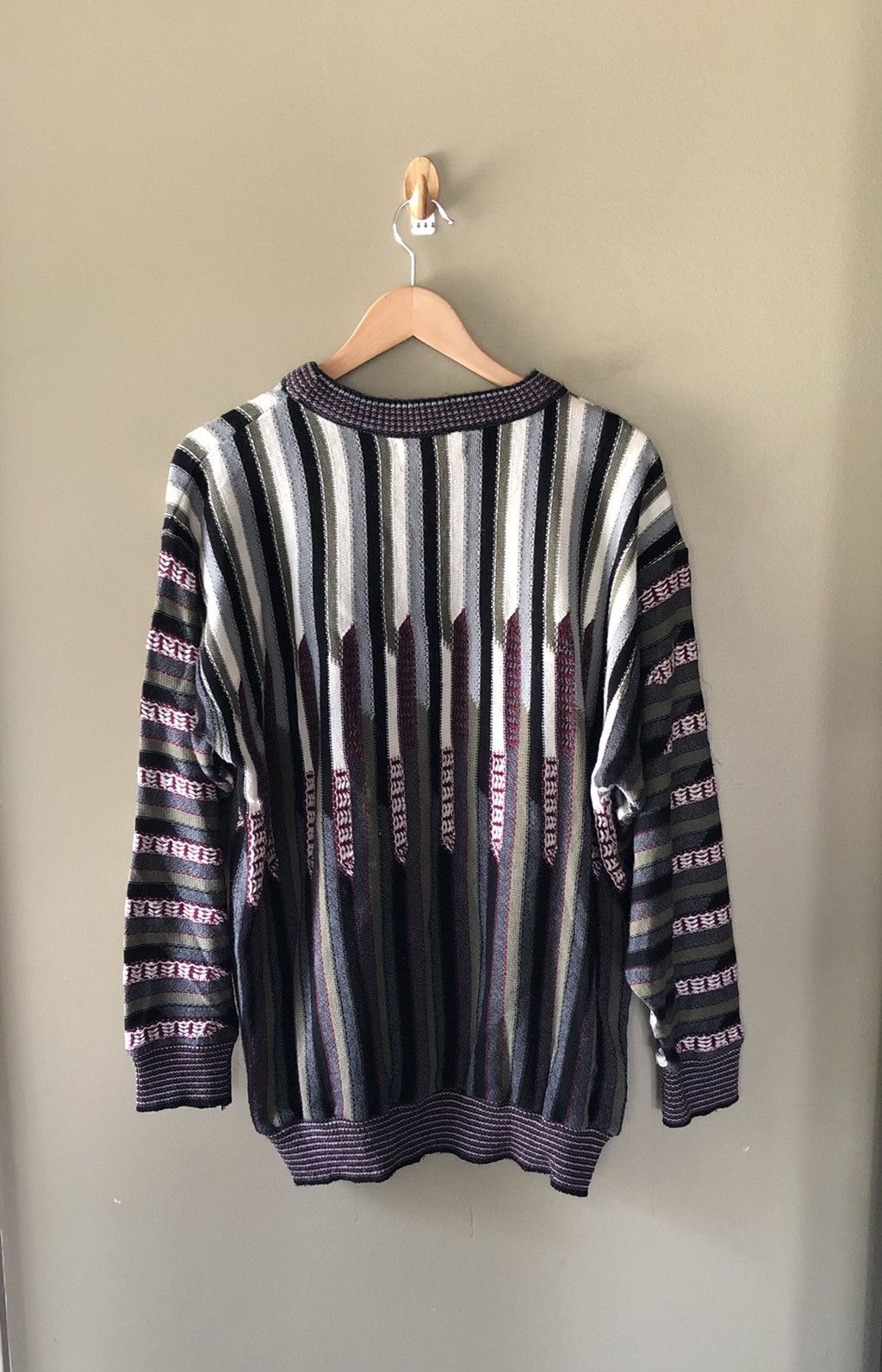 Coogi × Vintage CRZY 🔥Vintage coogi like sweater Y2K Size US XL / EU 56 / 4 - 2 Thumbnail
