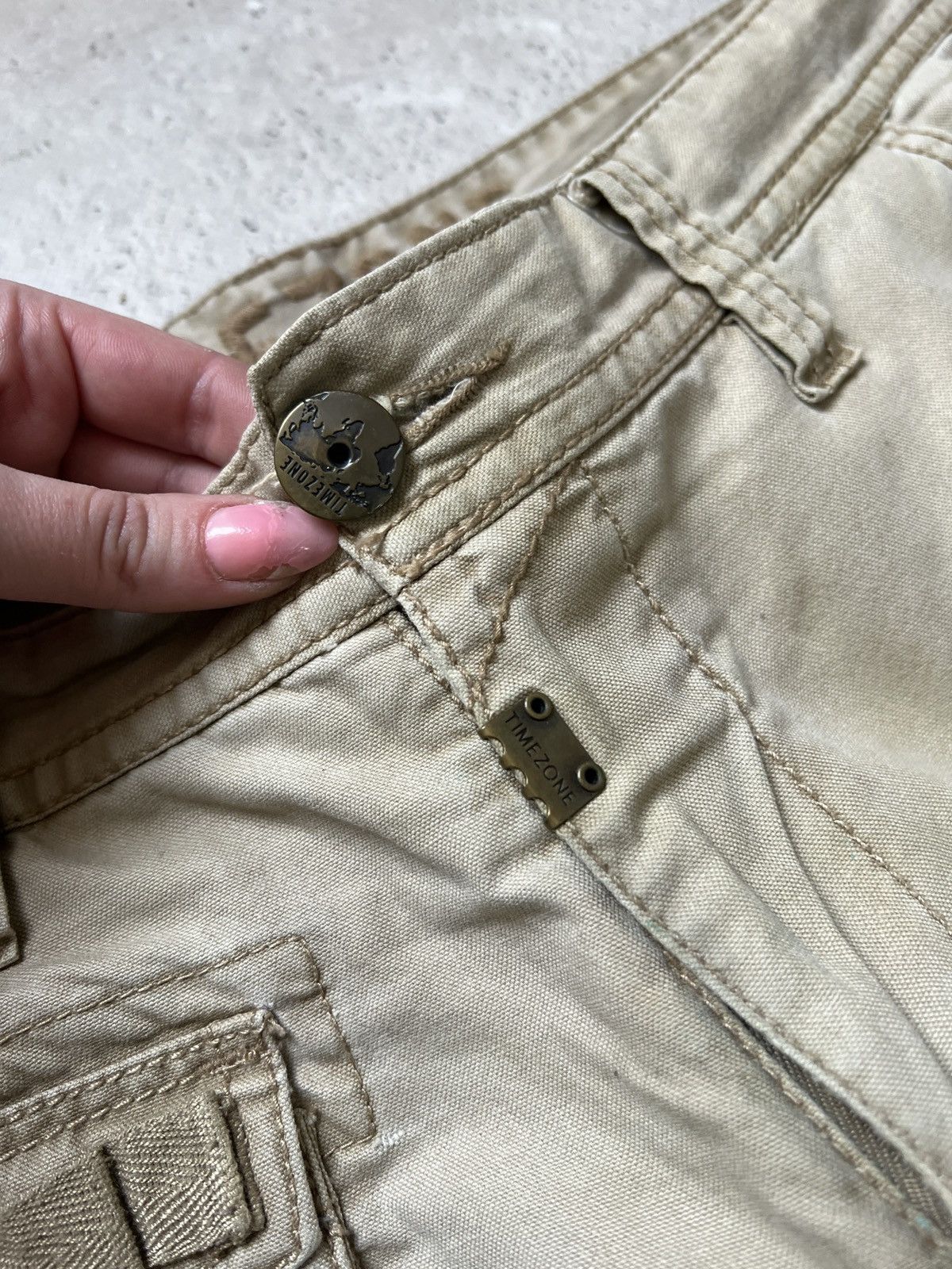Diesel Washed cargo y2ks style baggy pants streetwear Size US 34 / EU 50 - 3 Thumbnail