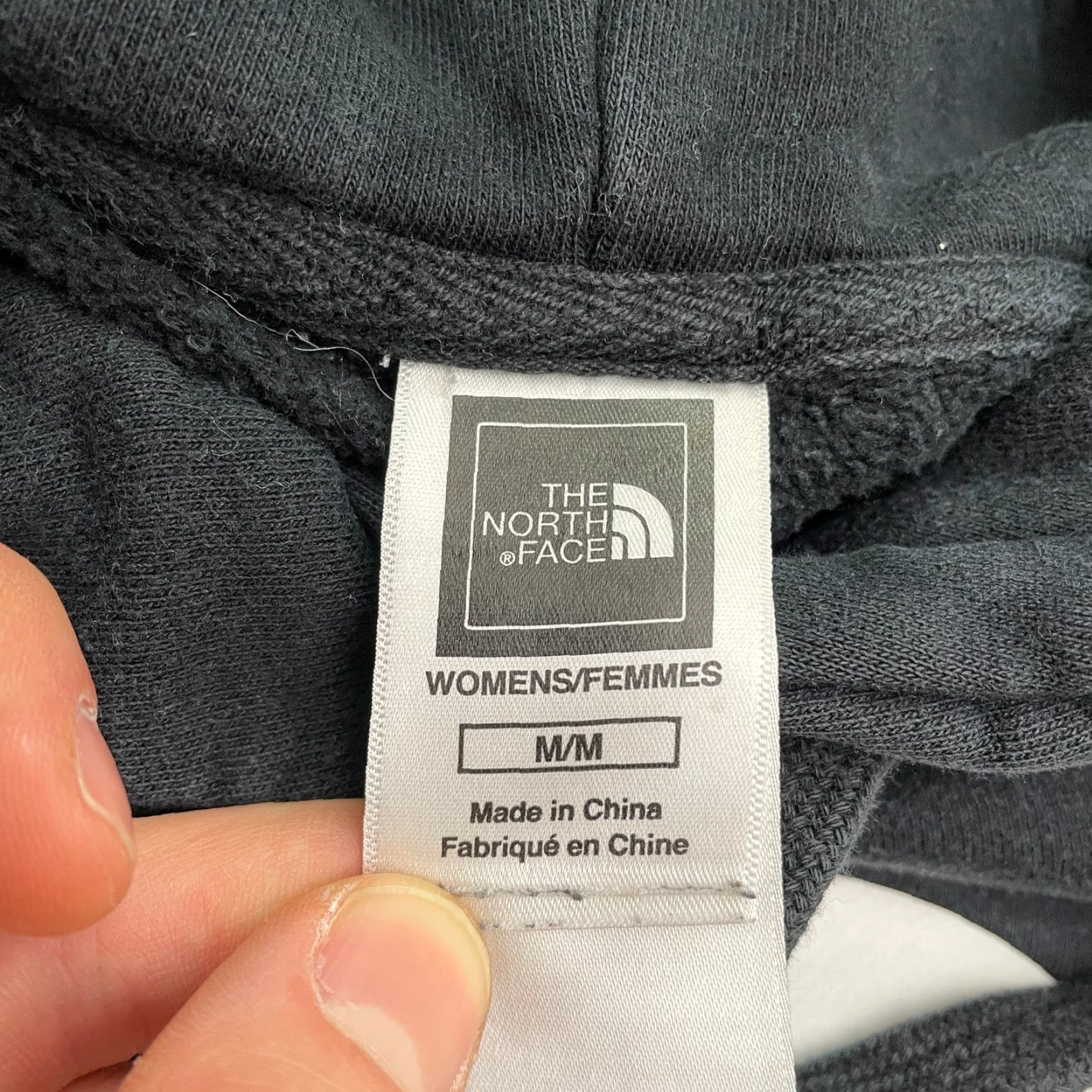The North Face The North Face Hoodie Womens Medium Black Graphic Fleece Pullover Sweatshirt Size M / US 6-8 / IT 42-44 - 7 Thumbnail
