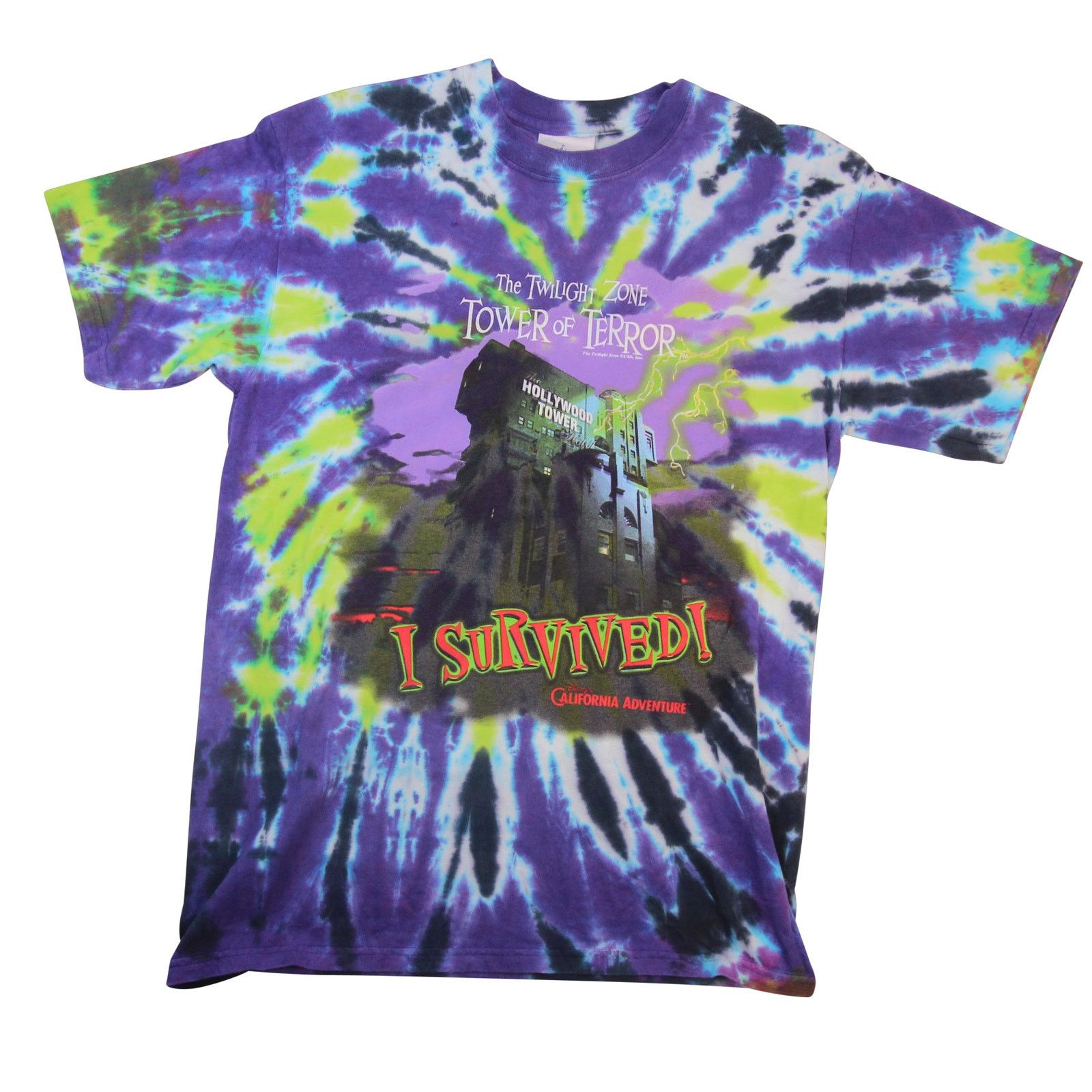 Disney × Vintage VTG Disney "Twilight Zone Tower of Terror" Graphic T Shirt Size US M / EU 48-50 / 2 - 1 Thumbnail