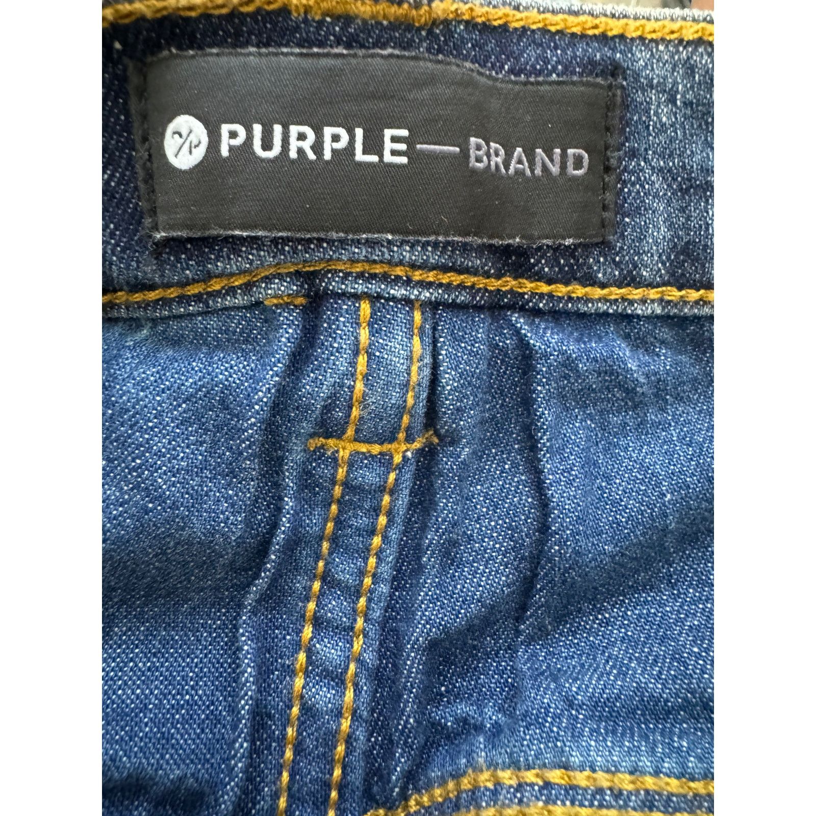 Purple Brand Purple Brand Jeans Paint Splatter Used 34 Size US 34 / EU 50 - 4 Thumbnail