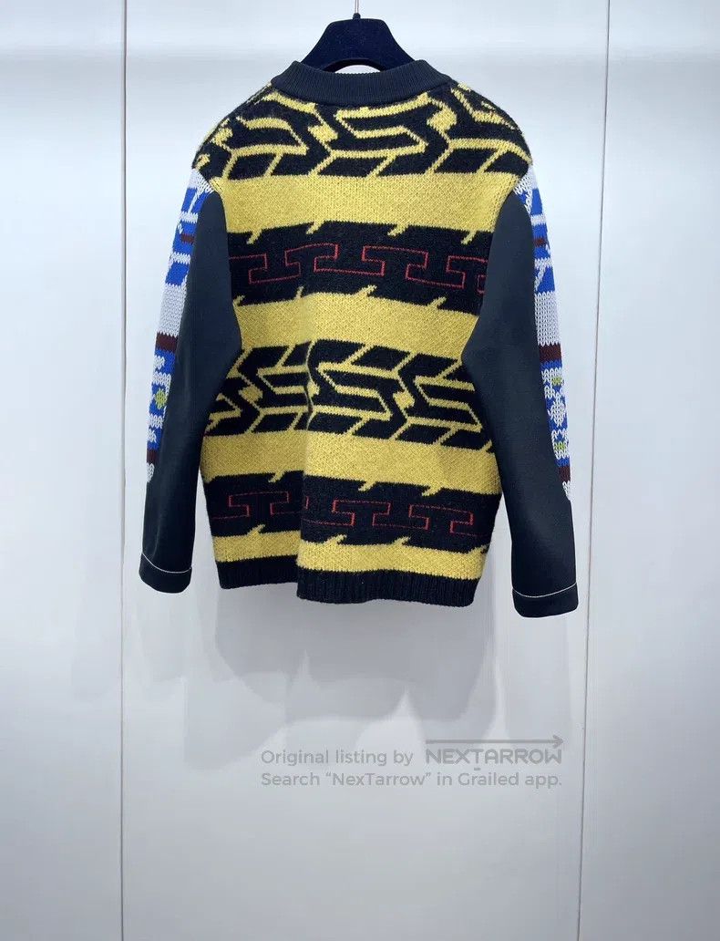 Louis Vuitton Louis Vuitton Knitted color-block cardigan sweater Size US M / EU 48-50 / 2 - 2 Thumbnail