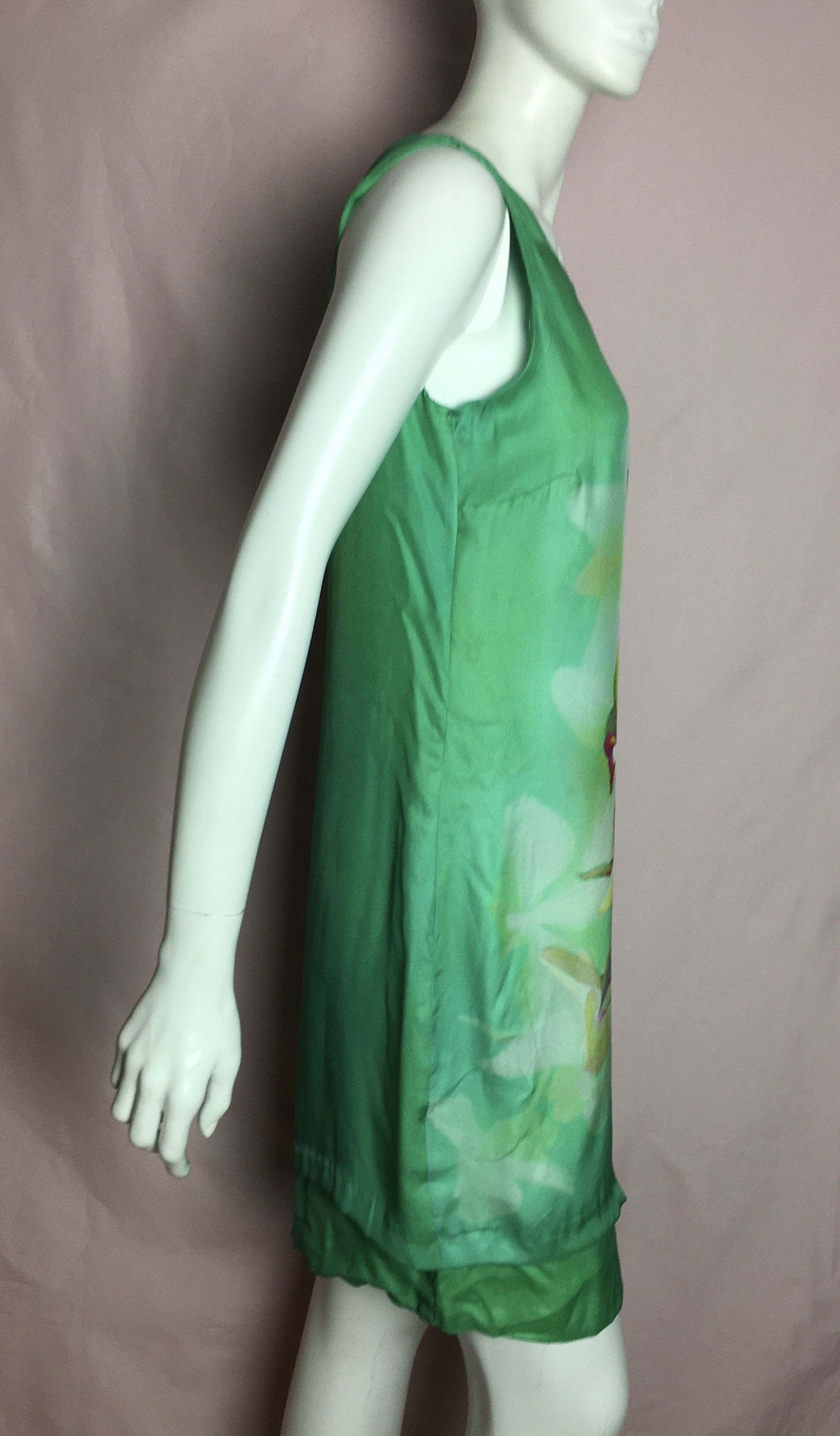 Other Ana Alcazar Silk Dress Floral Print Size EU 36 Size S / US 4 / IT 40 - 2 Thumbnail