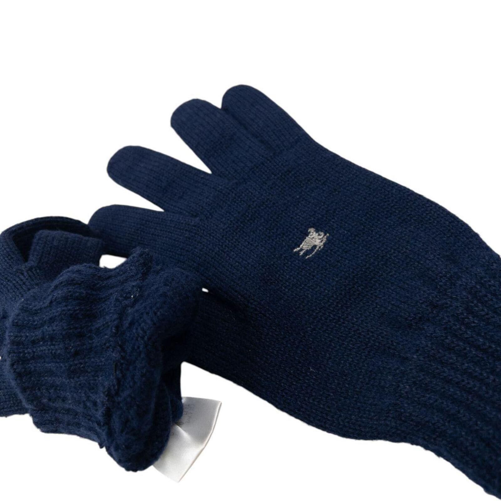 Burberry Vintage 2000s Burberry Wool Gloves Size ONE SIZE - 7 Thumbnail