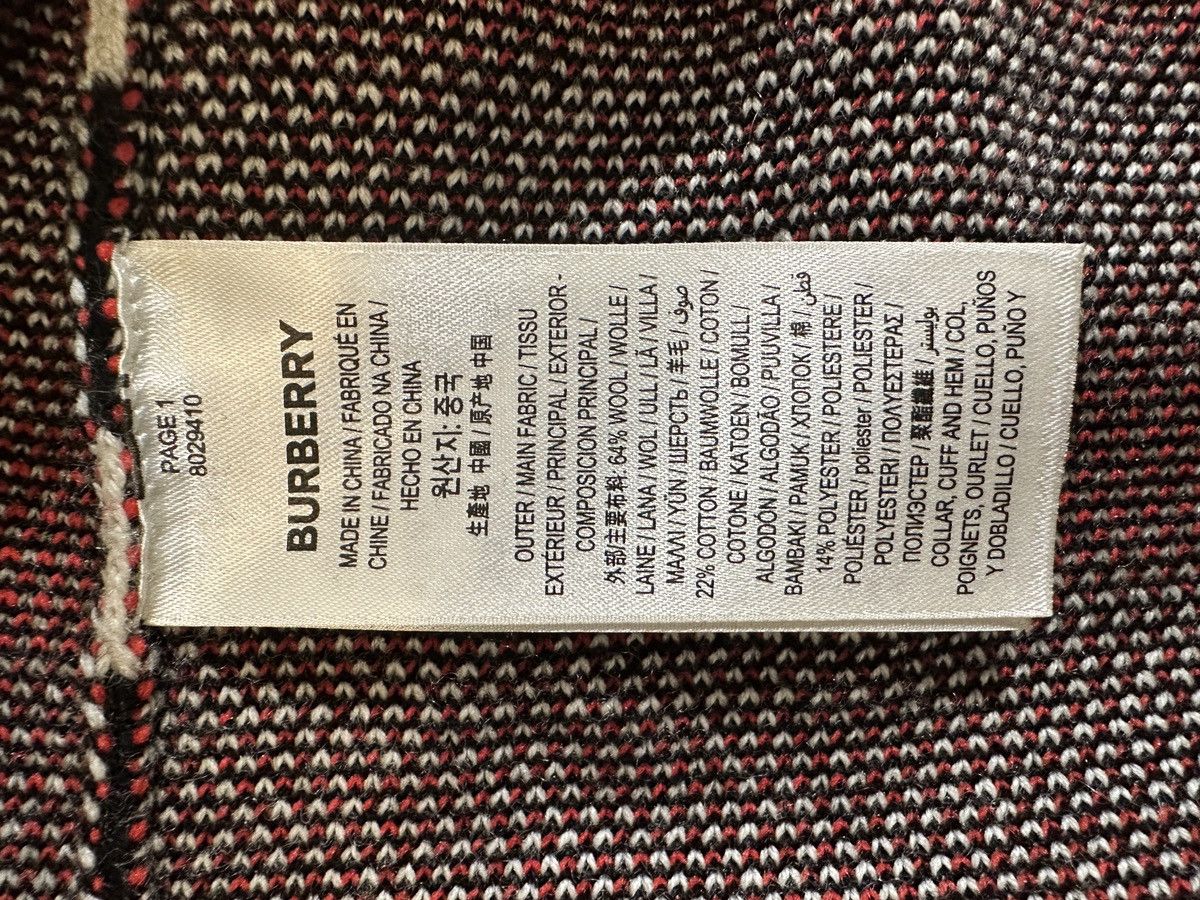 Burberry Burberry Zebra Logo Jacquard Knit Jumper Size US L / EU 52-54 / 3 - 9 Thumbnail