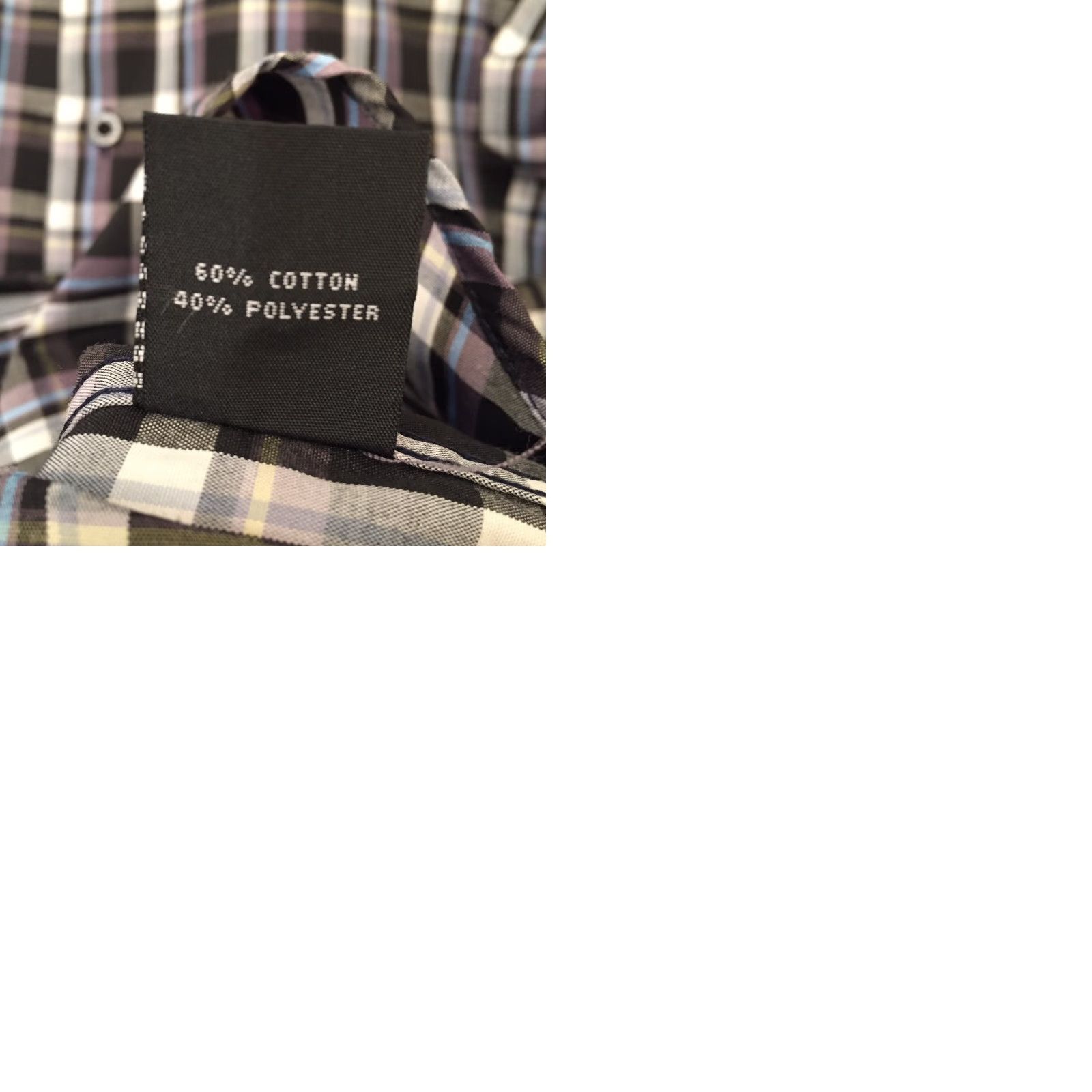 Buffalo David Bitton Buffalo David Bitton Shirt Mens Medium Slim Black Plaid Long Sleeve Button Up Size US M / EU 48-50 / 2 - 9 Thumbnail