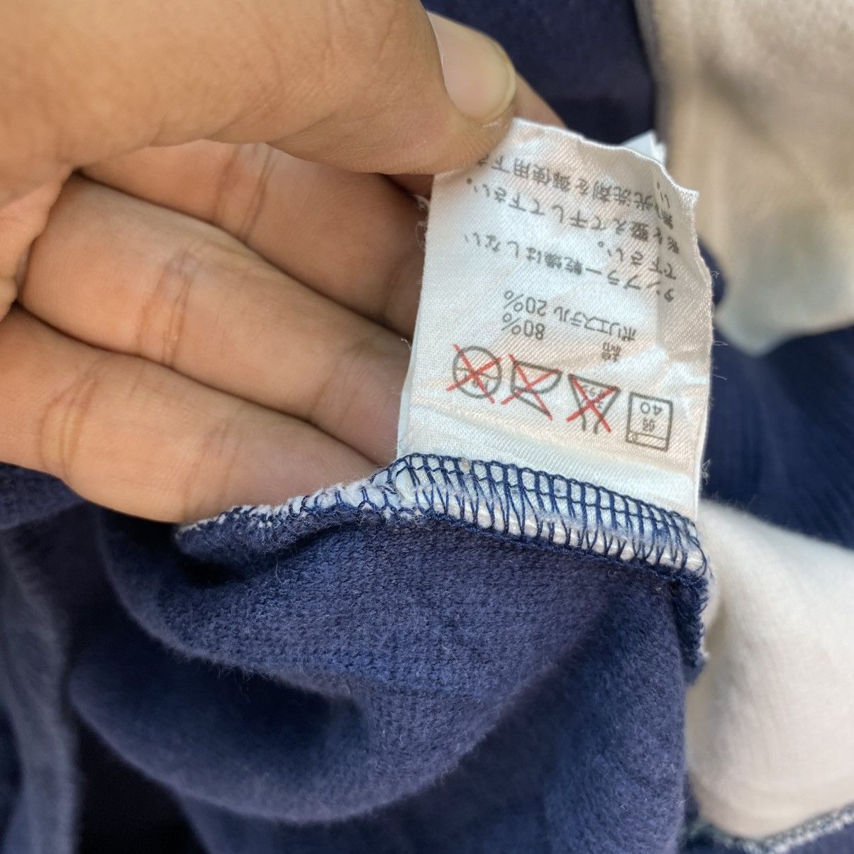Japanese Brand 🫶 vintage Paradiso brand two-tone crewneck sweatshirt Size US M / EU 48-50 / 2 - 9 Thumbnail