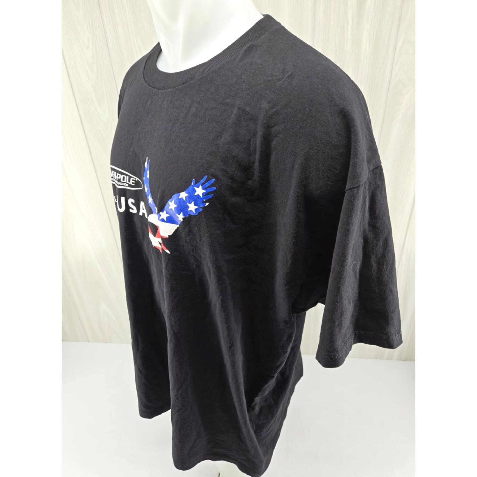 Poler VINTAGE Bayside Power Pole Shallow Water Anchor Shirt 2XL Black USA Bayside Shirt Men Short Sleeve T-Shirt USA 2XL Mens Size US XXL / EU 58 / 5 - 5 Thumbnail