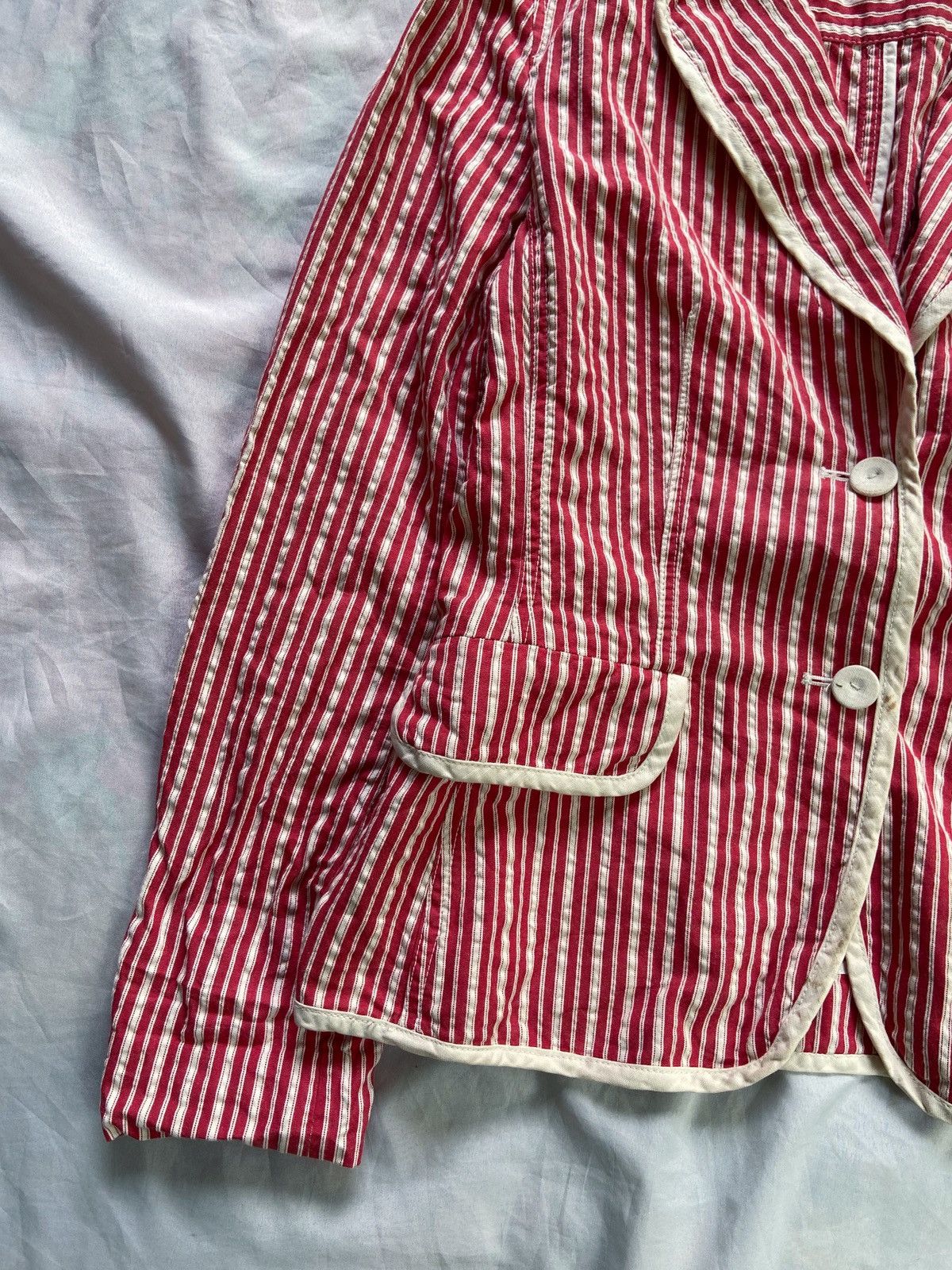 MCM MCM MUNCHEN CASUP STRIPED BLAZER Size M / US 6-8 / IT 42-44 - 4 Thumbnail
