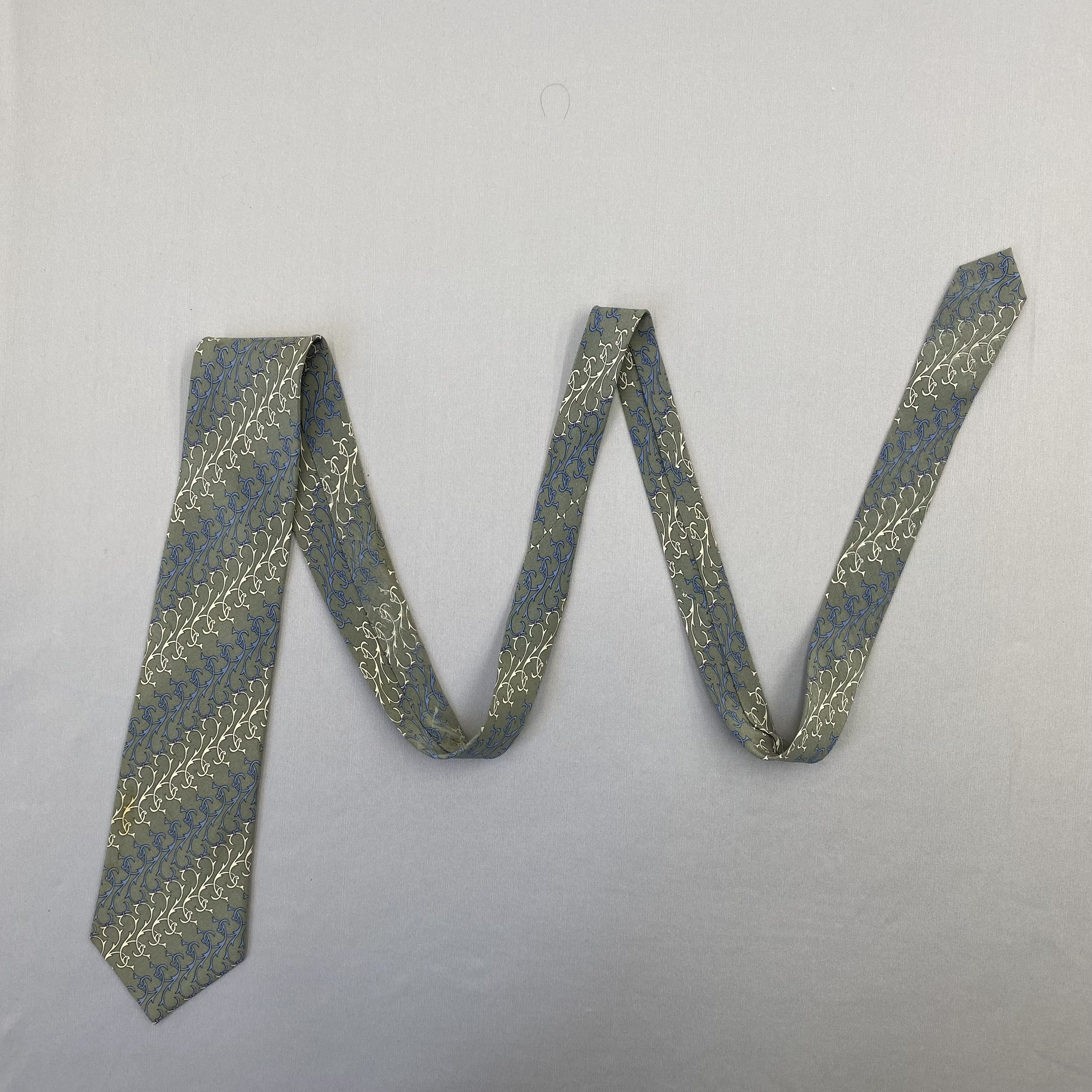 Japanese Brand Vintage Superieur SILK Necktie Cravate Pure Silk Size ONE SIZE - 5 Thumbnail
