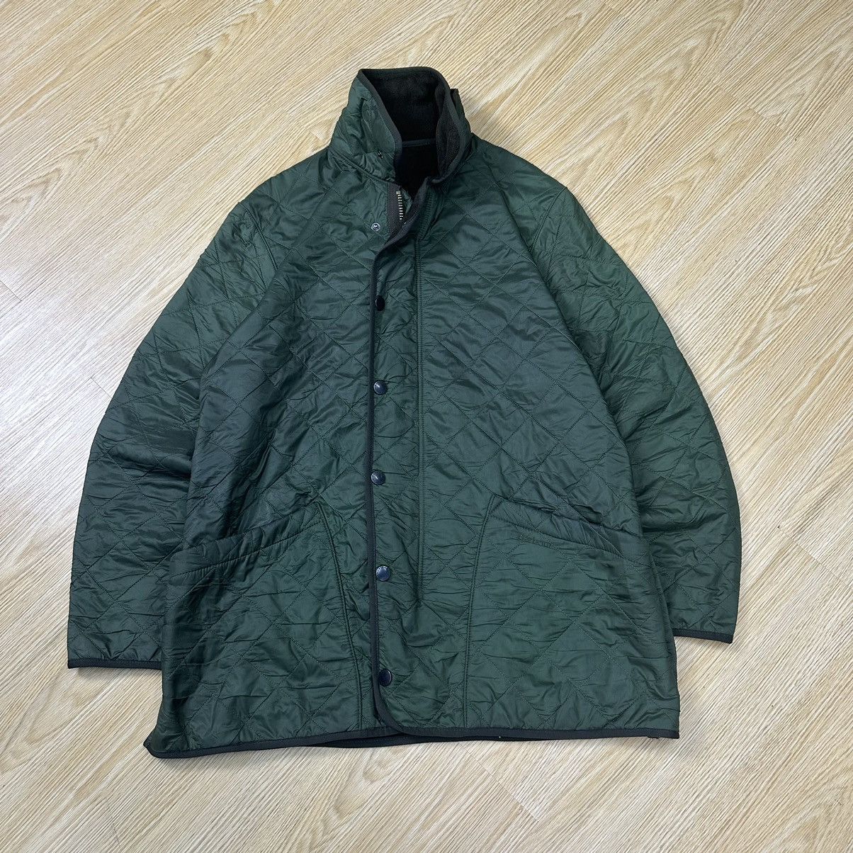 Barbour Vintage Barbour Polar Quilted Green Jacket Z183 Size US S / EU 44-46 / 1 - 1 Thumbnail