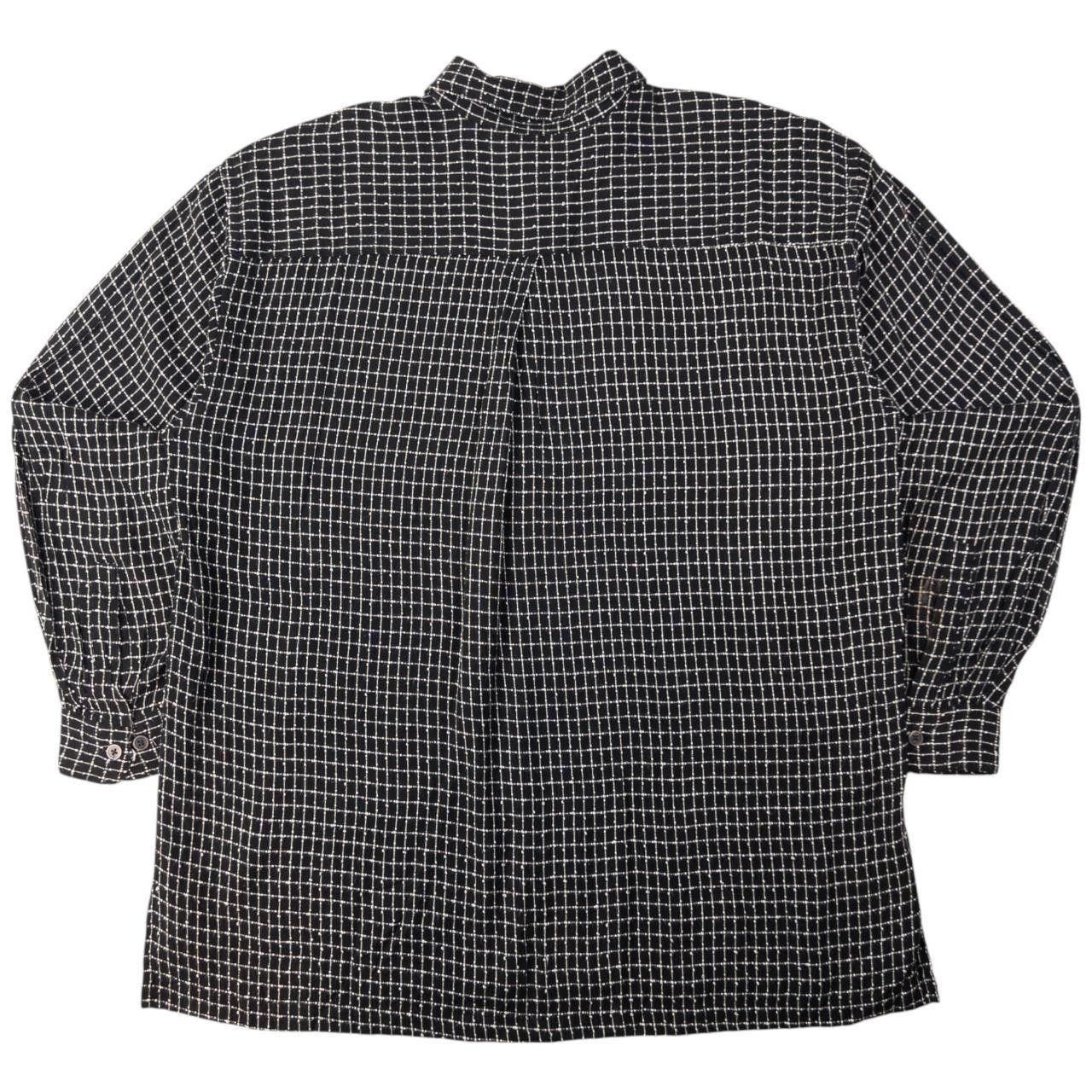 Issey Miyake Vintage Issey Miyake Checkered Long Sleeve Shirt Size L Size US L / EU 52-54 / 3 - 2 Thumbnail