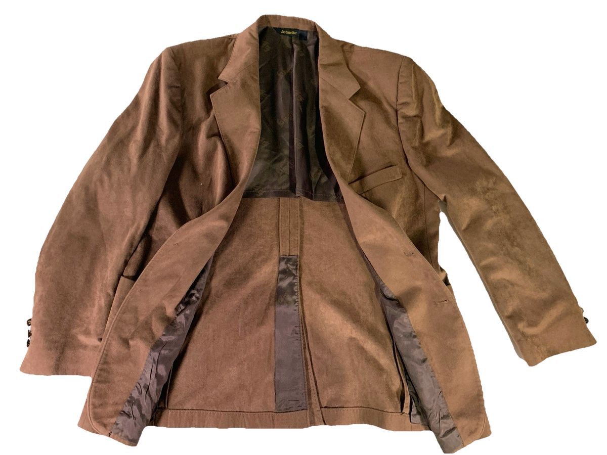 Other Vintage Size 40R Two Button Tailored Faux Suede Sport Coat B Size 40R - 3 Thumbnail