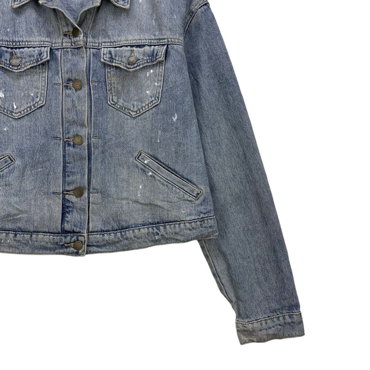 Japanese Brand Old Navy Splash Painting Denim Jacket Size M / US 6-8 / IT 42-44 - 5 Thumbnail
