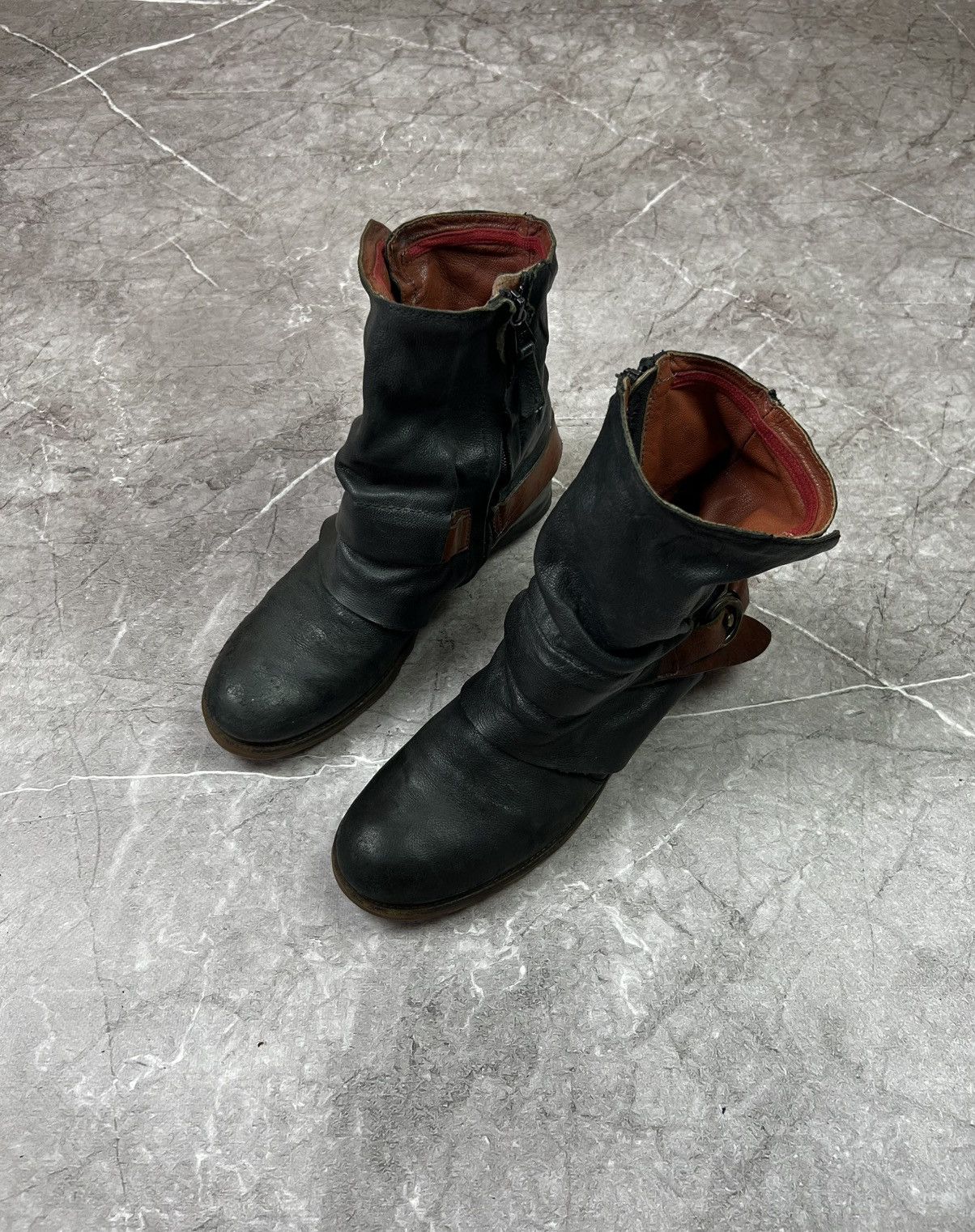 A.S.98 RARE AS 98 Airstep Vintage Ankle Straps Boots Guidi Vibe Size US 9 / IT 39 - 10 Thumbnail