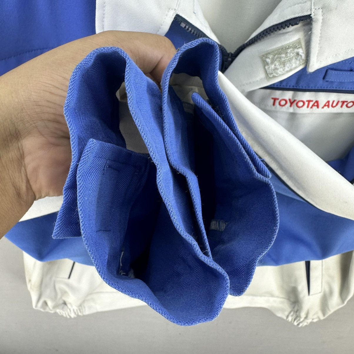 Japanese Brand Vintage Toyota Auto Body Workwear Uniform Jacket Size US XL / EU 56 / 4 - 10 Thumbnail