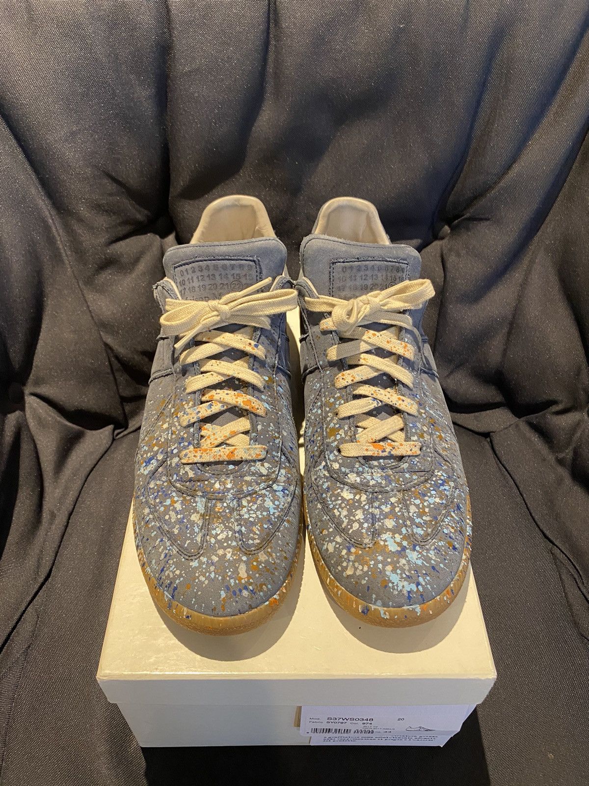 maison margiela paint drop