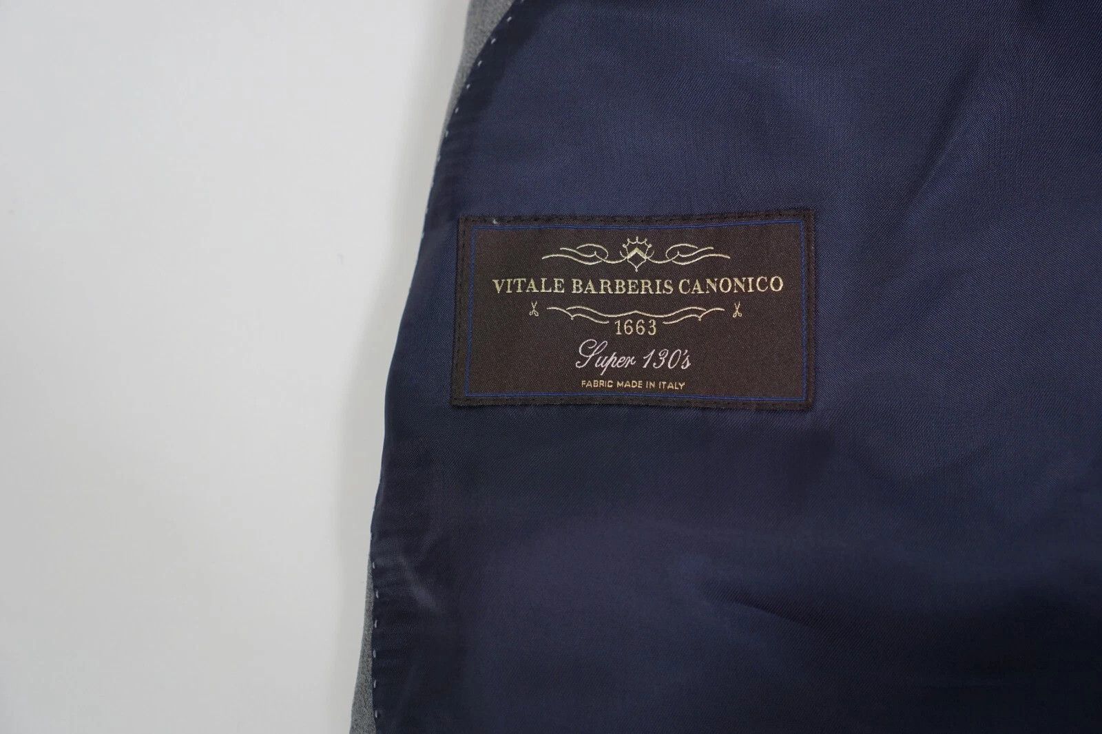 Suitsupply Men Suitsupply Blazer La Spalla Grey Vitale Barberis US56S Size 54L - 6 Thumbnail
