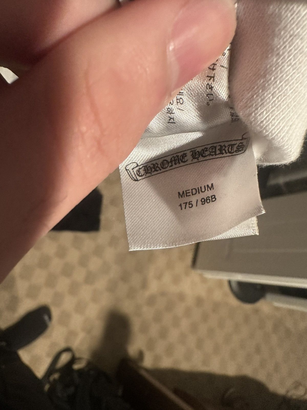 Chrome Hearts Chrome Hearts white crew neck Size US M / EU 48-50 / 2 - 4 Thumbnail