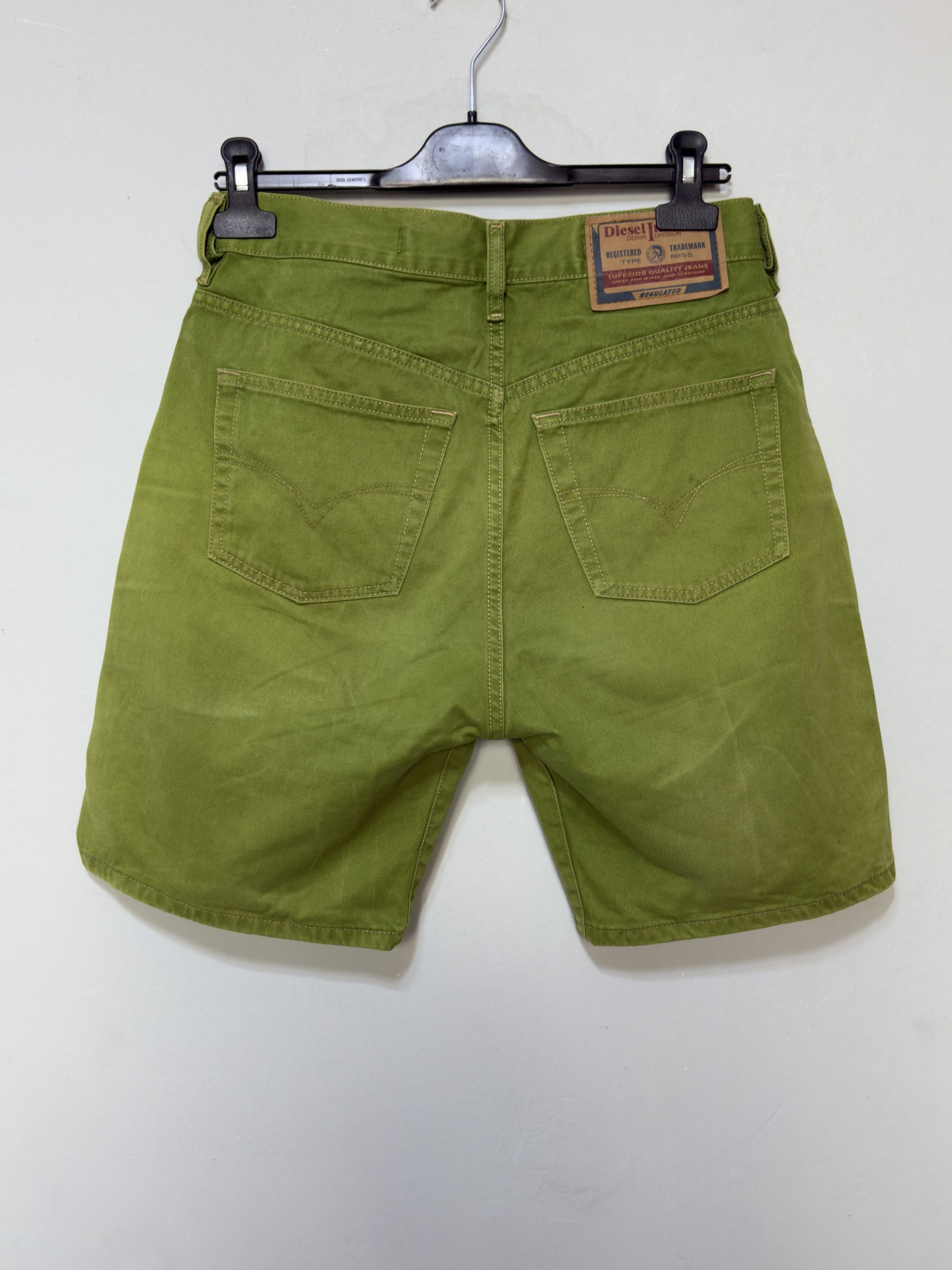 Diesel Vintage Diesel italy shorts denim jeans green Size US 29 - 7 Thumbnail