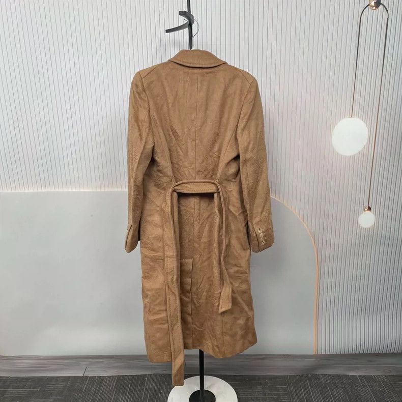 Max Mara Max Mara Camel hair brown coat Size L / US 10 / IT 46 - 2 Thumbnail