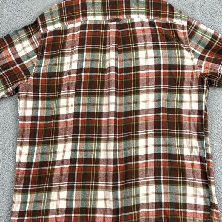 Eddie Bauer VINTAGE Eddie Bauer Shirt Mens 2XL Brown Flannel Button Up Plaid Pocket Long Sleeve EUC Size US XXL / EU 58 / 5 - 2 Thumbnail