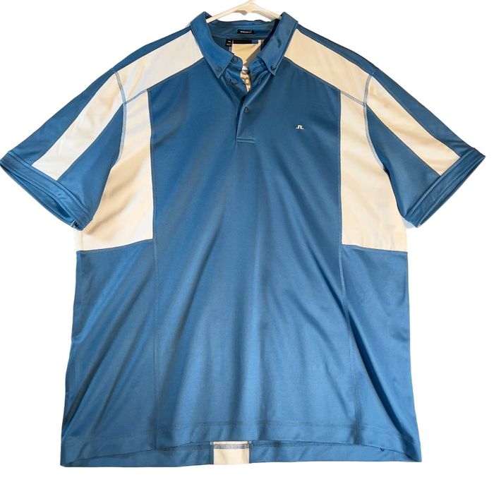 J.Lindeberg J Lindeberg Polo Shirt Men XXL Reg Fit Field Sensor Fabric ...