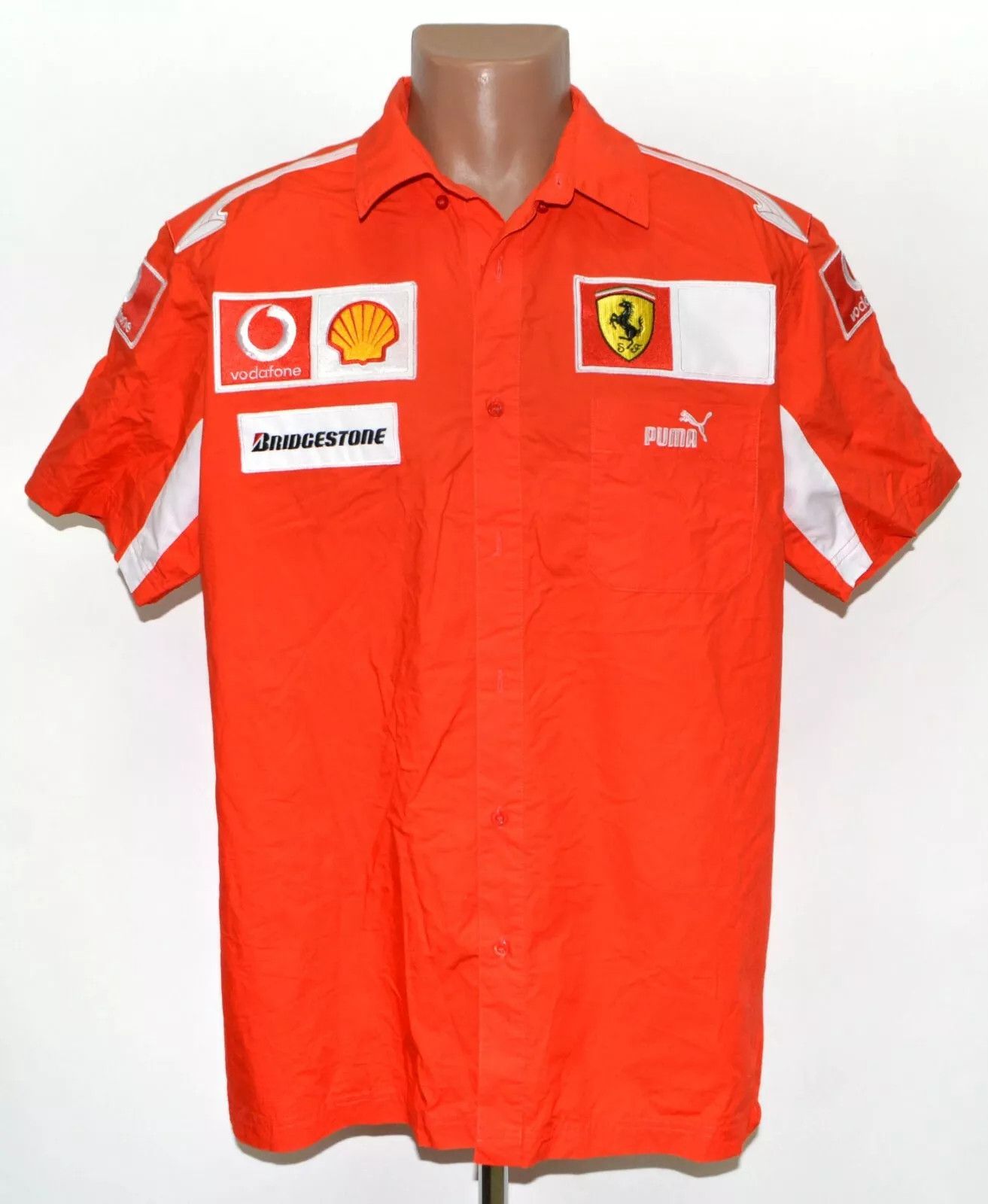 Puma SCUDERIA FERRARI RACING 2006 FORMULA 1 F1 ONE SHIRT PUMA XL Size US XL / EU 56 / 4 - 1 Thumbnail