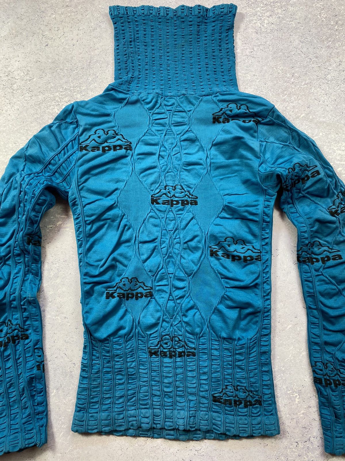 Kappa × Vintage Vintage Avant Garde Kappa Women’s Sweater Size S / US 4 / IT 40 - 13 Thumbnail