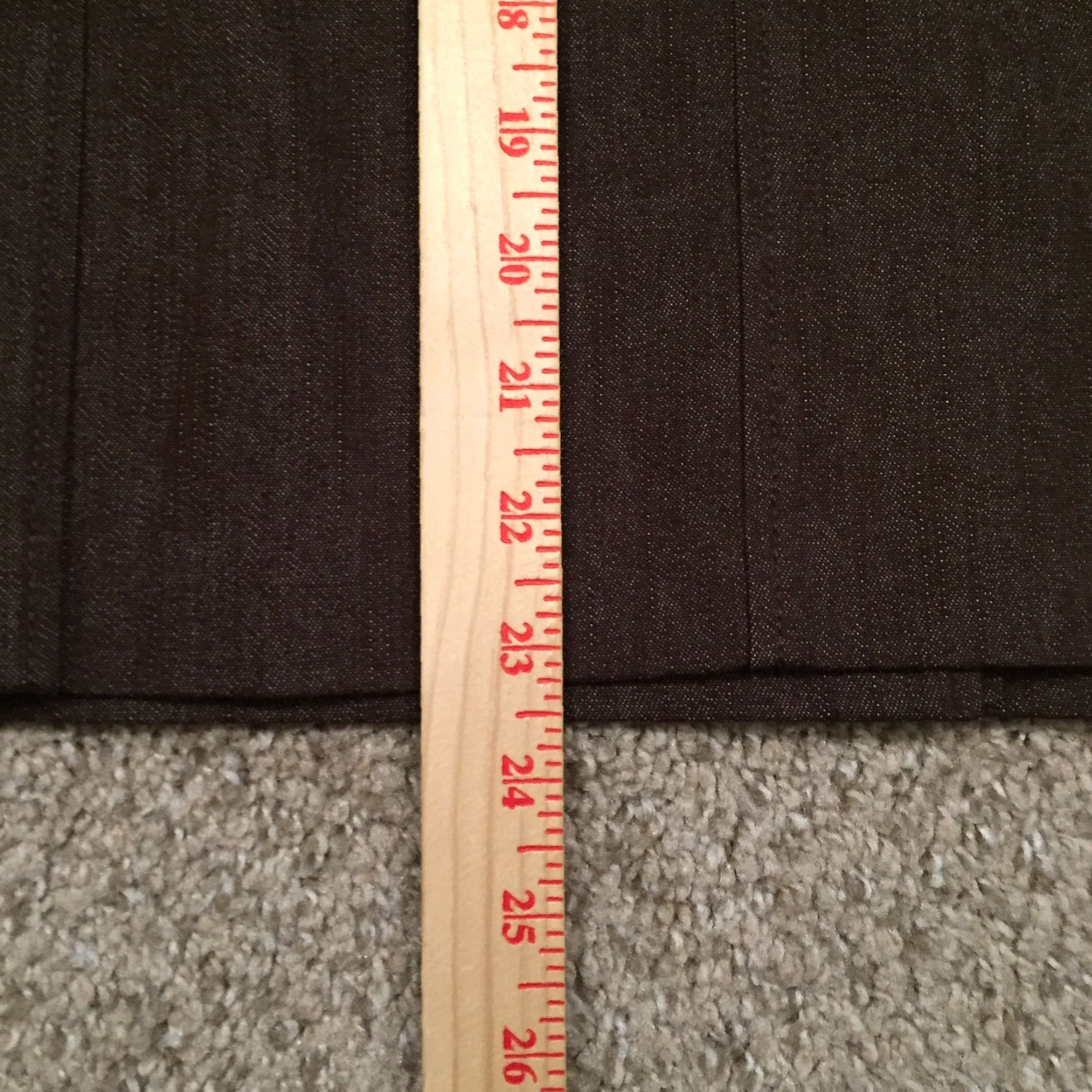 Vintage Nycc Skirt Women Knee Length Brown Cotton Blend Slit Pencil Size 8 Regular Unlined Vintage No Size 30" / US 8 / IT 44 - 5 Thumbnail