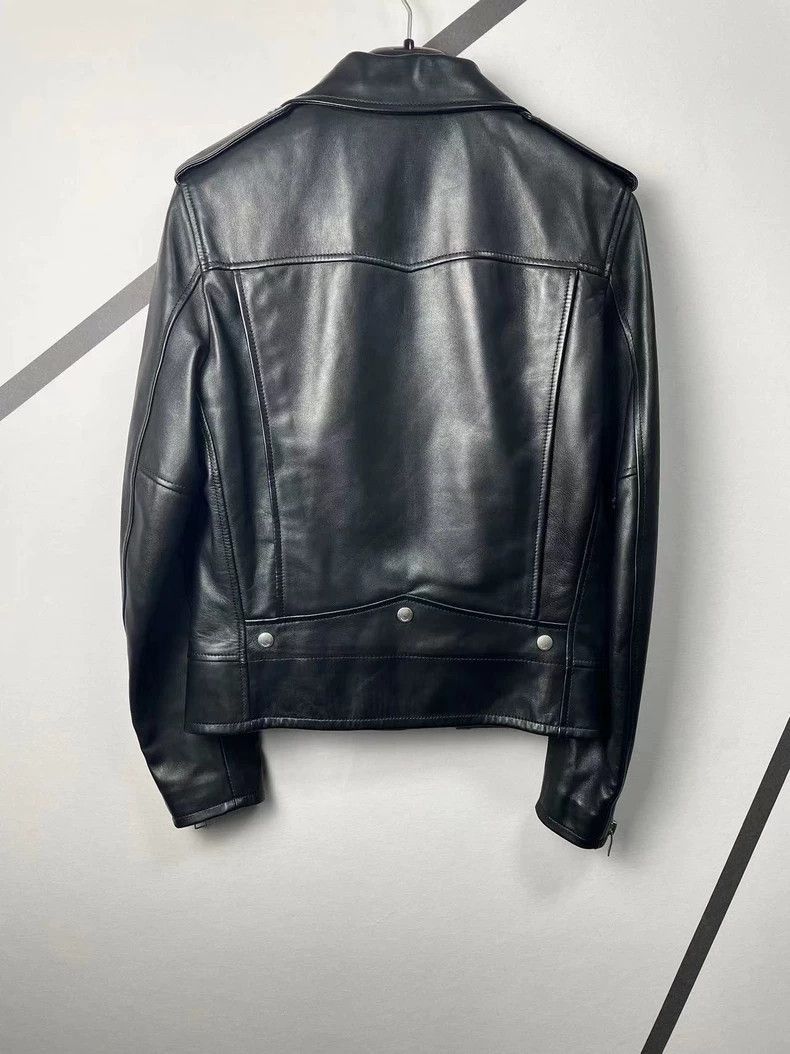 Saint Laurent Paris Saint Laurent Paris Motorcycle leather jacket-2506 Size US S / EU 44-46 / 1 - 2 Thumbnail