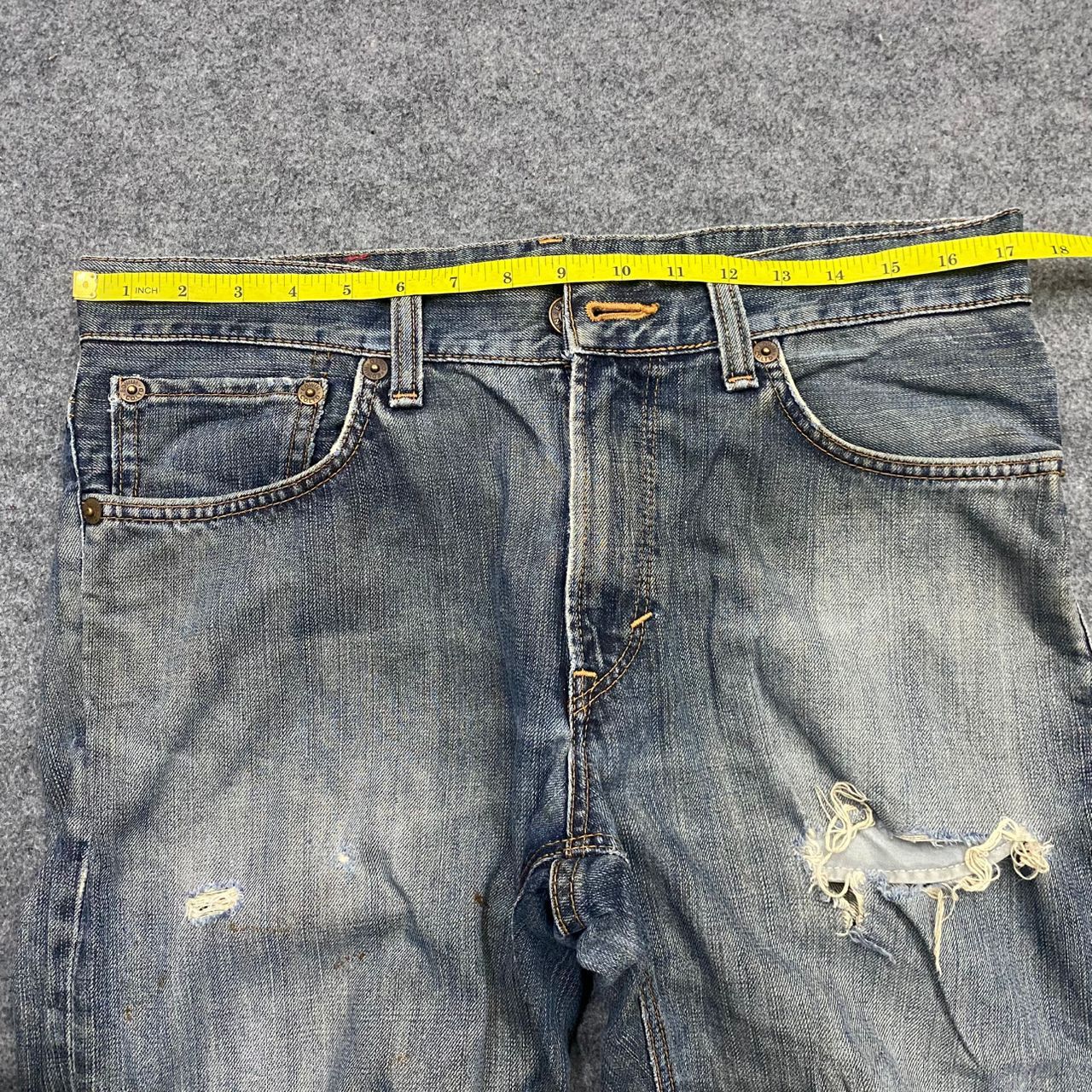 Edwin 💥Best Offer💥Vintage Edwin 503 Distressed Denim Size US 34 / EU 50 - 4 Thumbnail