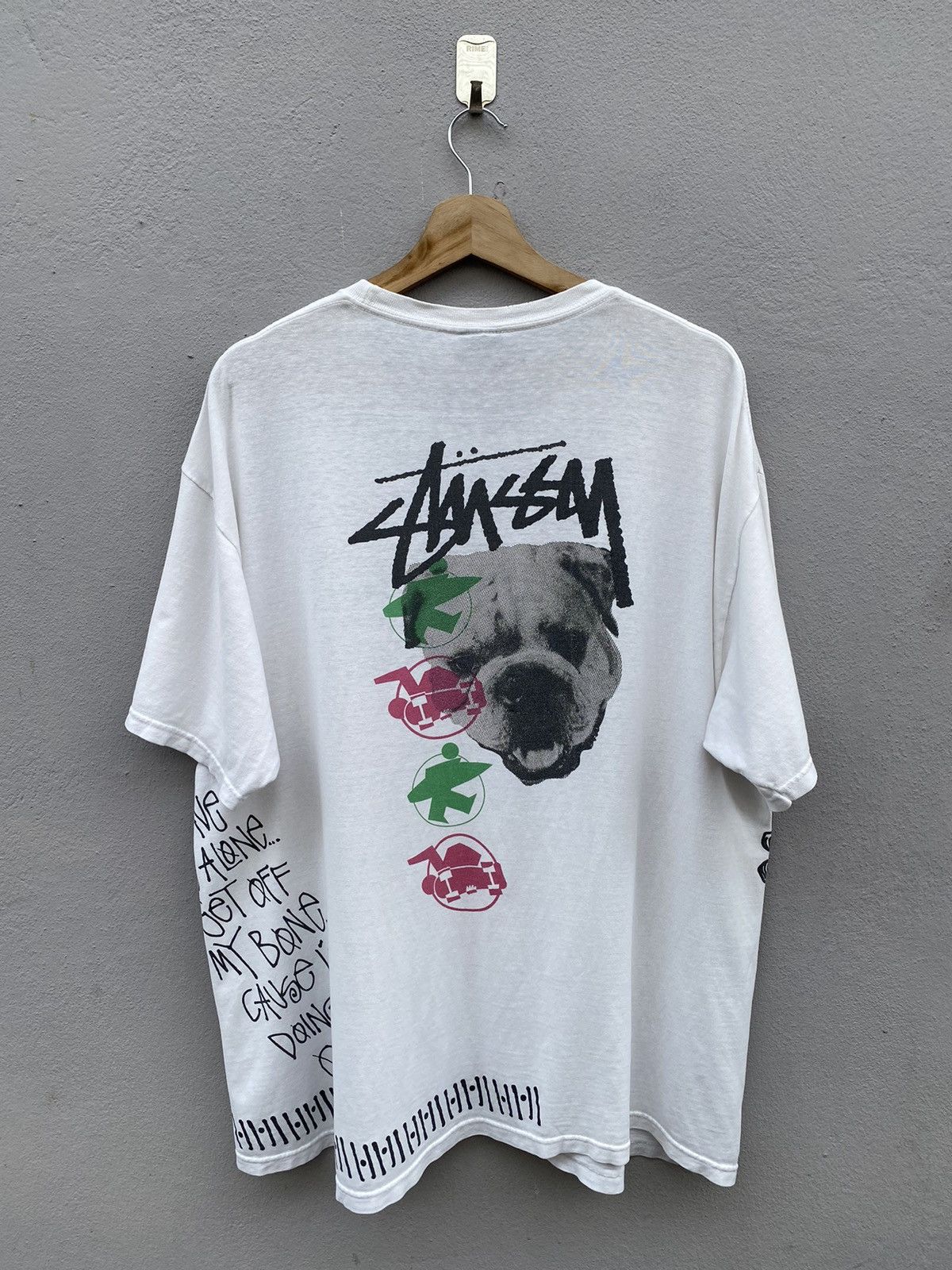 Stussy Stüssy Livin XL Multiprint Rare Tshirt Golden Size Size US XL / EU 56 / 4 - 8 Thumbnail