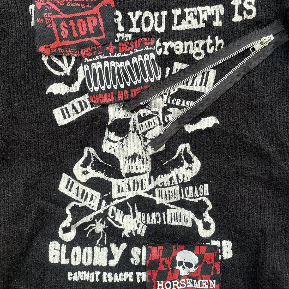 Japanese Brand Gothic Louta And Punk Knit Sweater RARE Gothic Y2K Size M Size M / US 6-8 / IT 42-44 - 2 Thumbnail