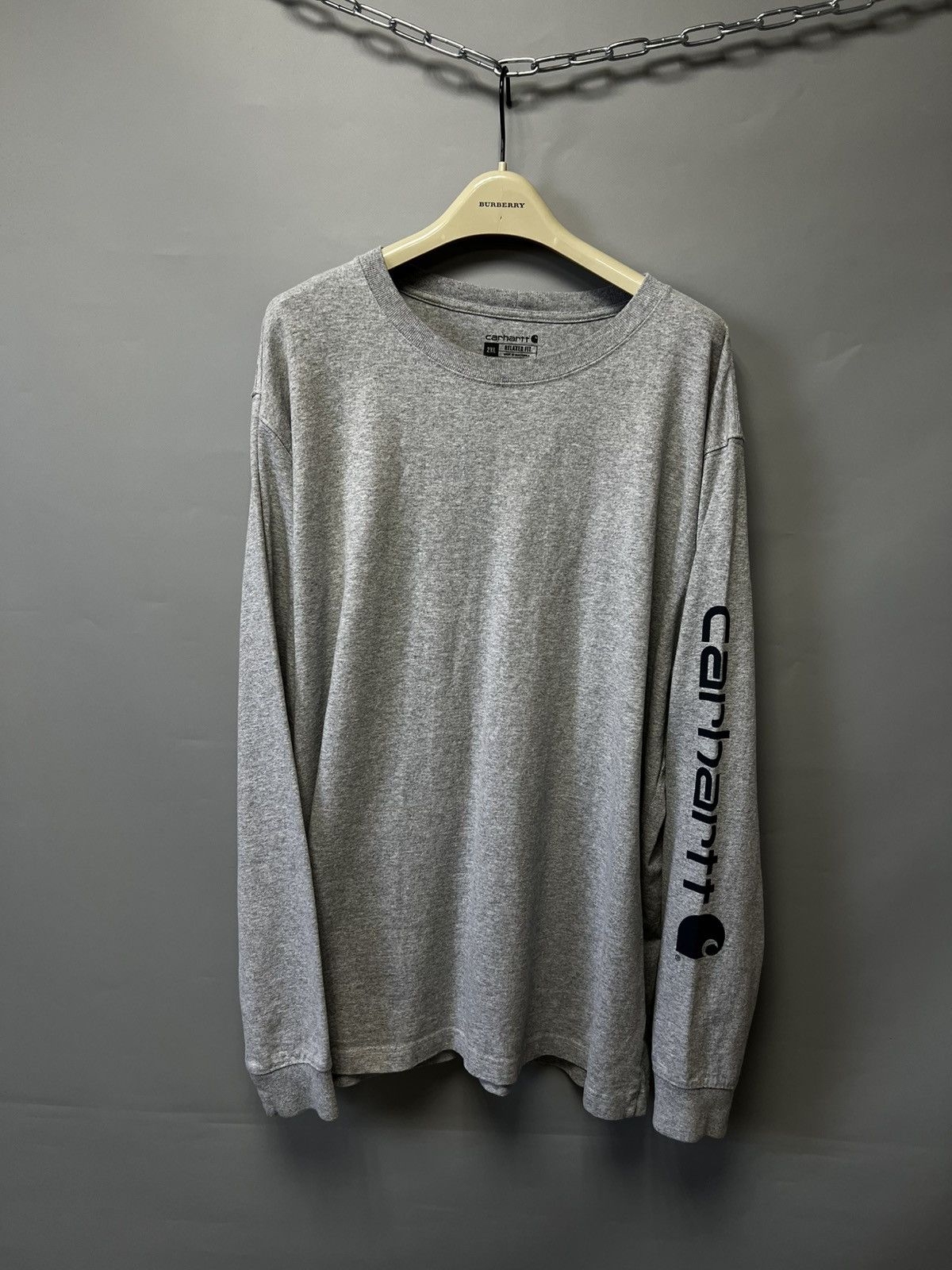 Carhartt Wip Carhartt Long Sleeve T Shirt XXL size y2k Size US XXL / EU 58 / 5 - 1 Thumbnail