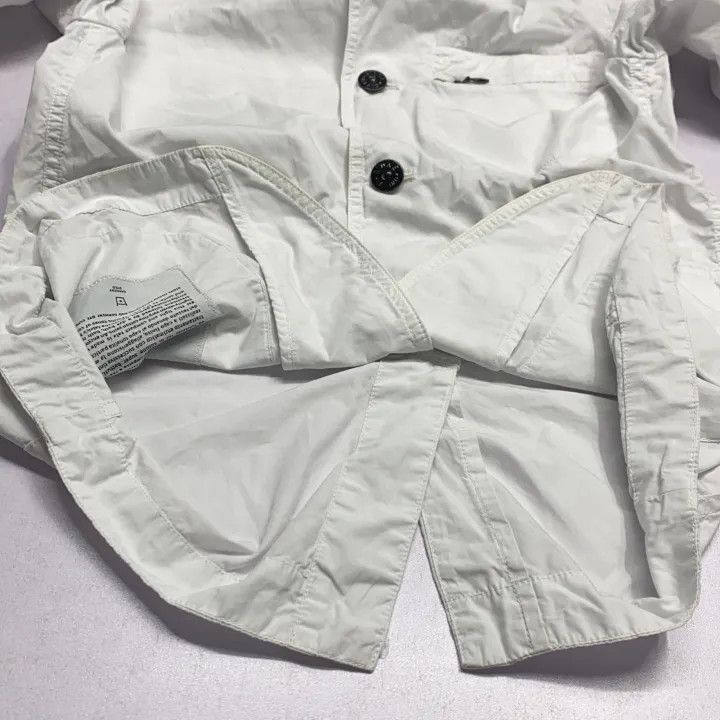 Stone Island Stone Island White ButtonUp Jacket for Men -2506 Size US XS / EU 42 / 0 - 7 Thumbnail