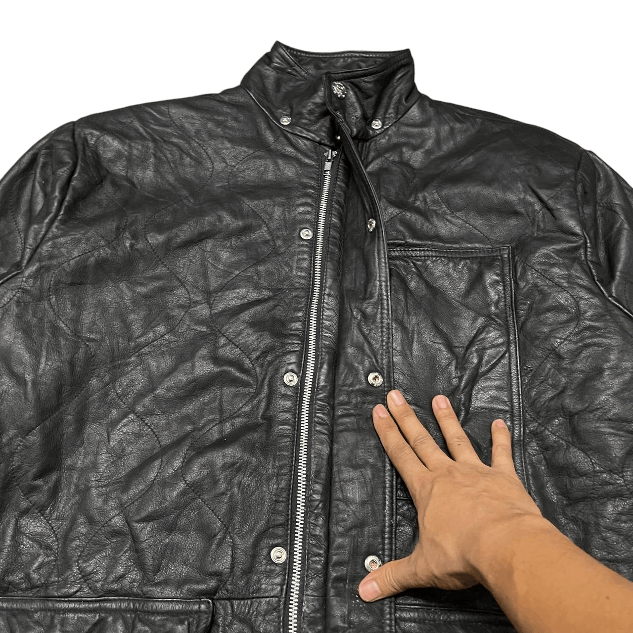 MCM Vintage MCM OTC Leather Jacket Size US M / EU 48-50 / 2 - 9 Thumbnail