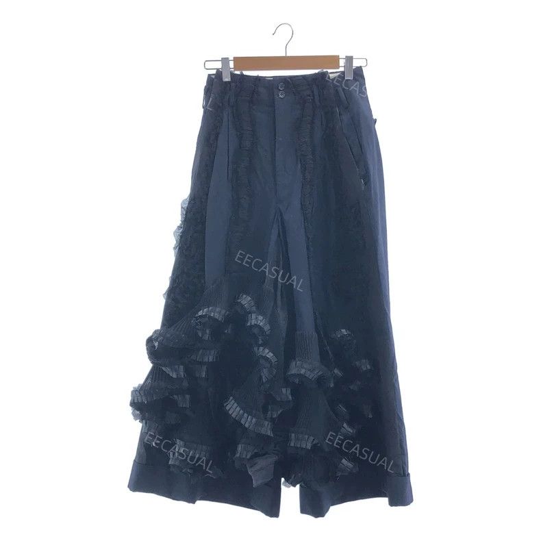 Comme des Garcons Comme des Garcons Wool Wide-Leg Pants Size US 26 / EU 42 - 1 Thumbnail