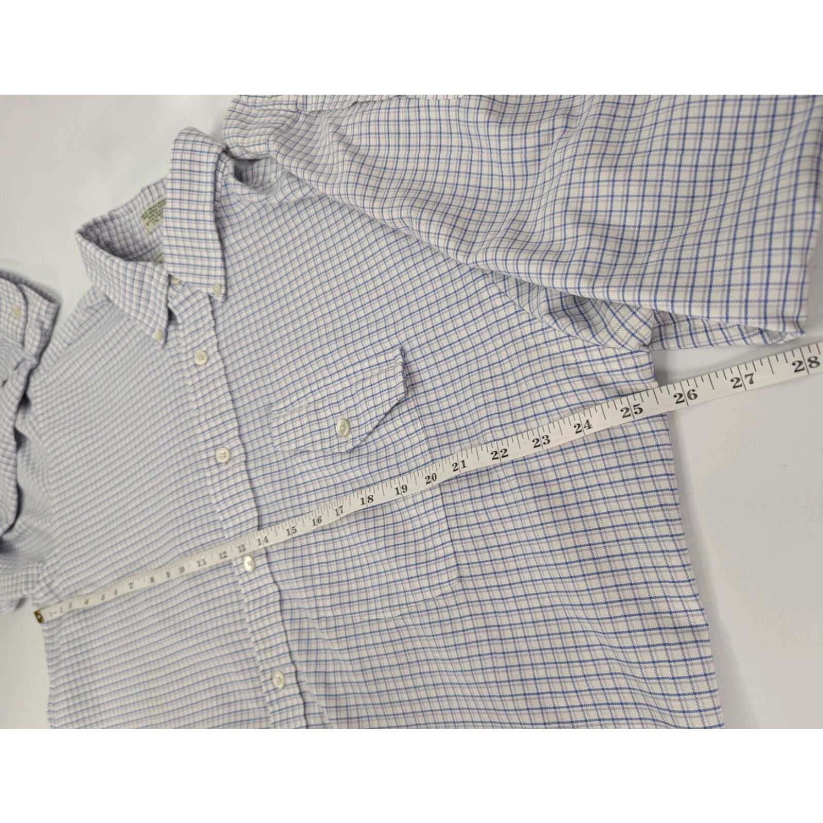Vintage VINTAGE L.L. Bean Shirt Mens 17.5-35 Button Up Single Needle Tailoring Made in USA Size US XXL / EU 58 / 5 - 6 Thumbnail